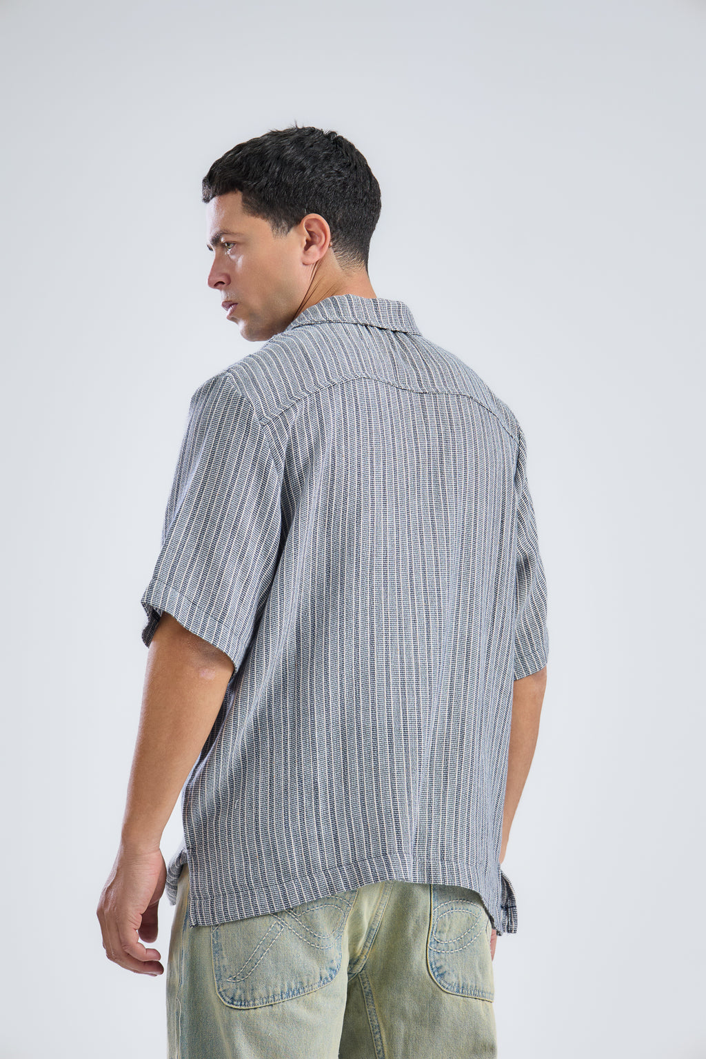 Vertical Striped Shirt Regular-Fit