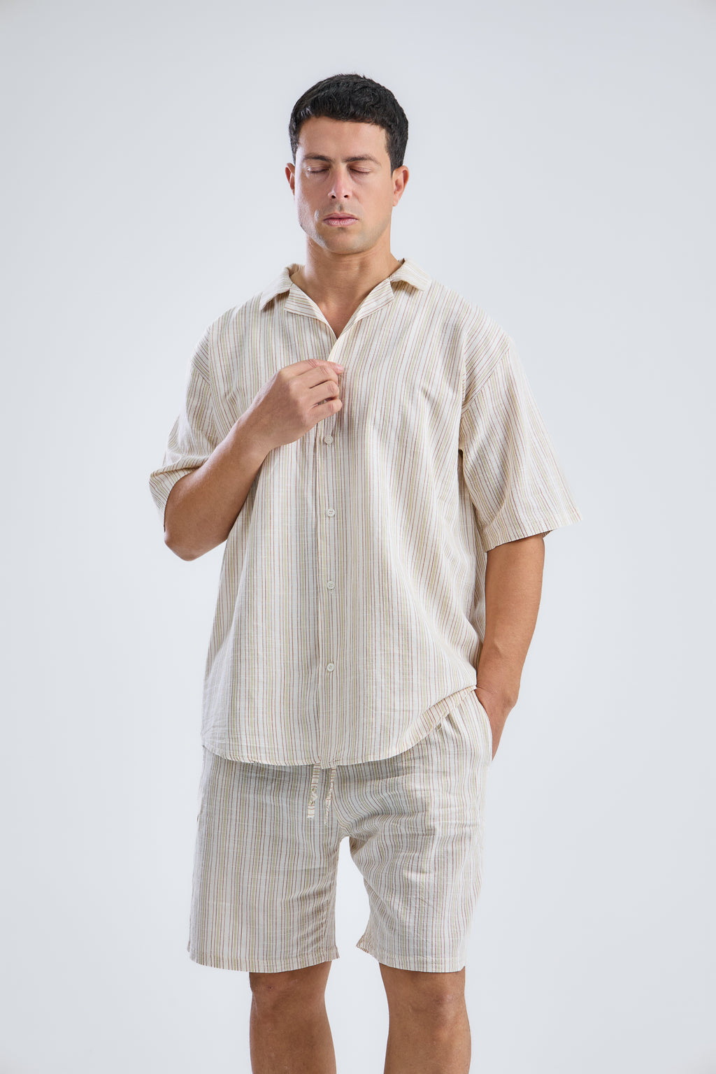 Striped Set Regular Fit
