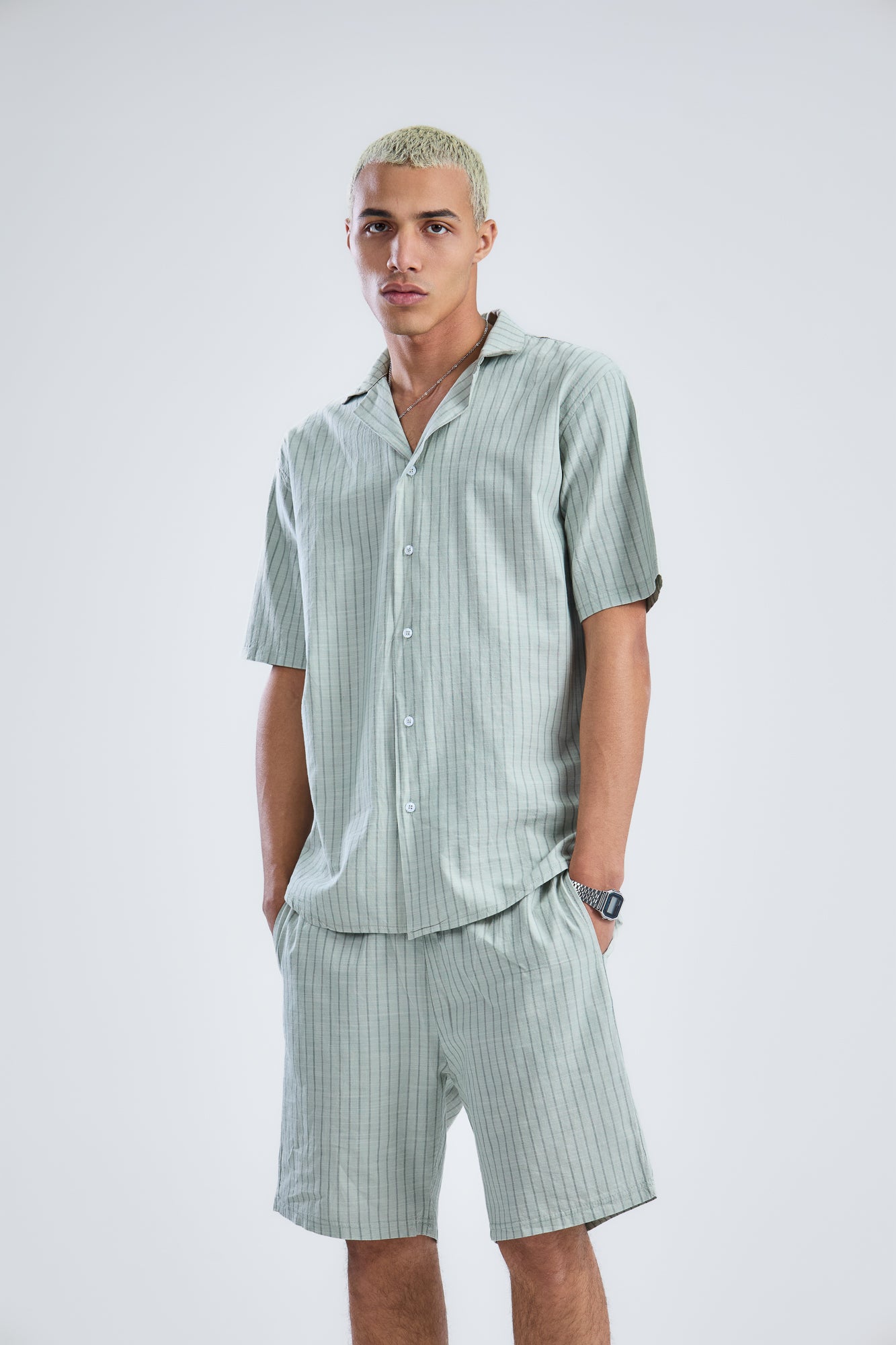 Striped Set Regular Fit