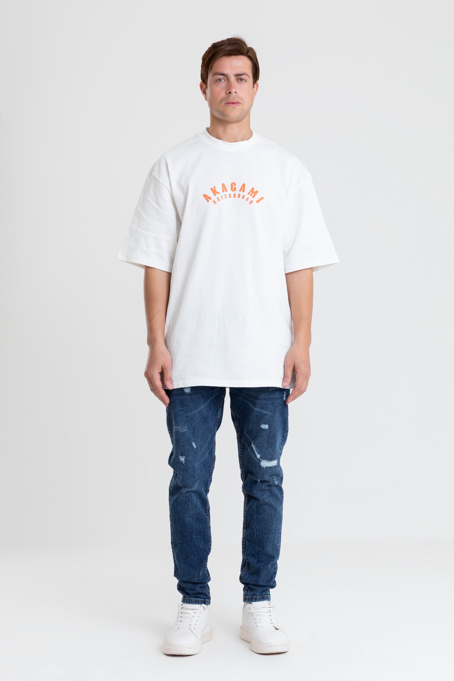 AKAGAMI PRINTED T-SHIRT OVERSIZED