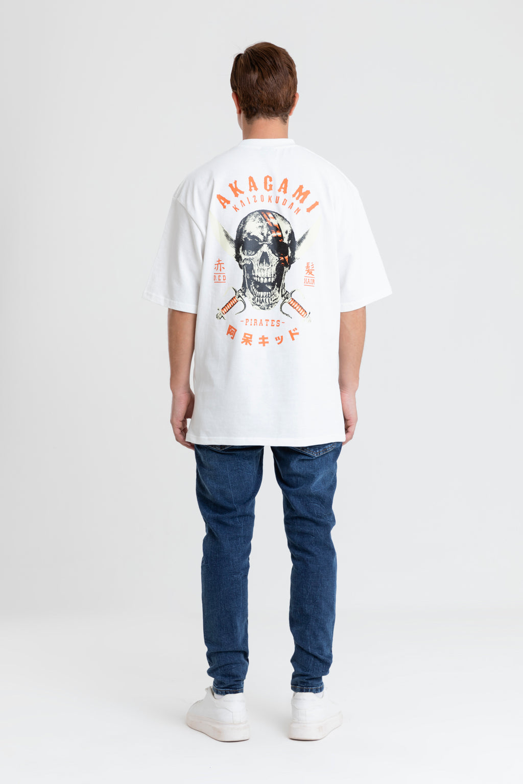 AKAGAMI PRINTED T-SHIRT OVERSIZED