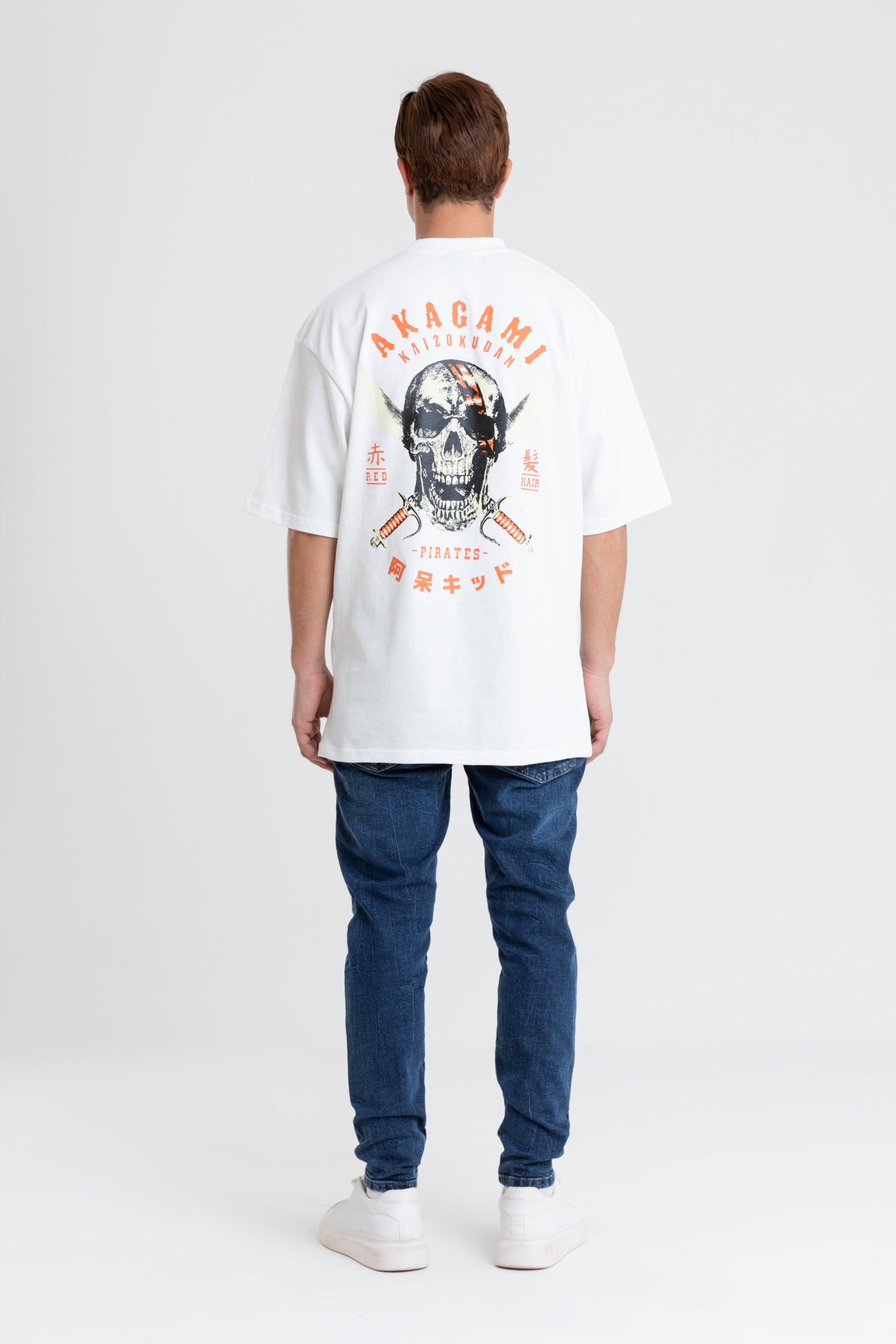 AKAGAMI PRINTED T-SHIRT OVERSIZED