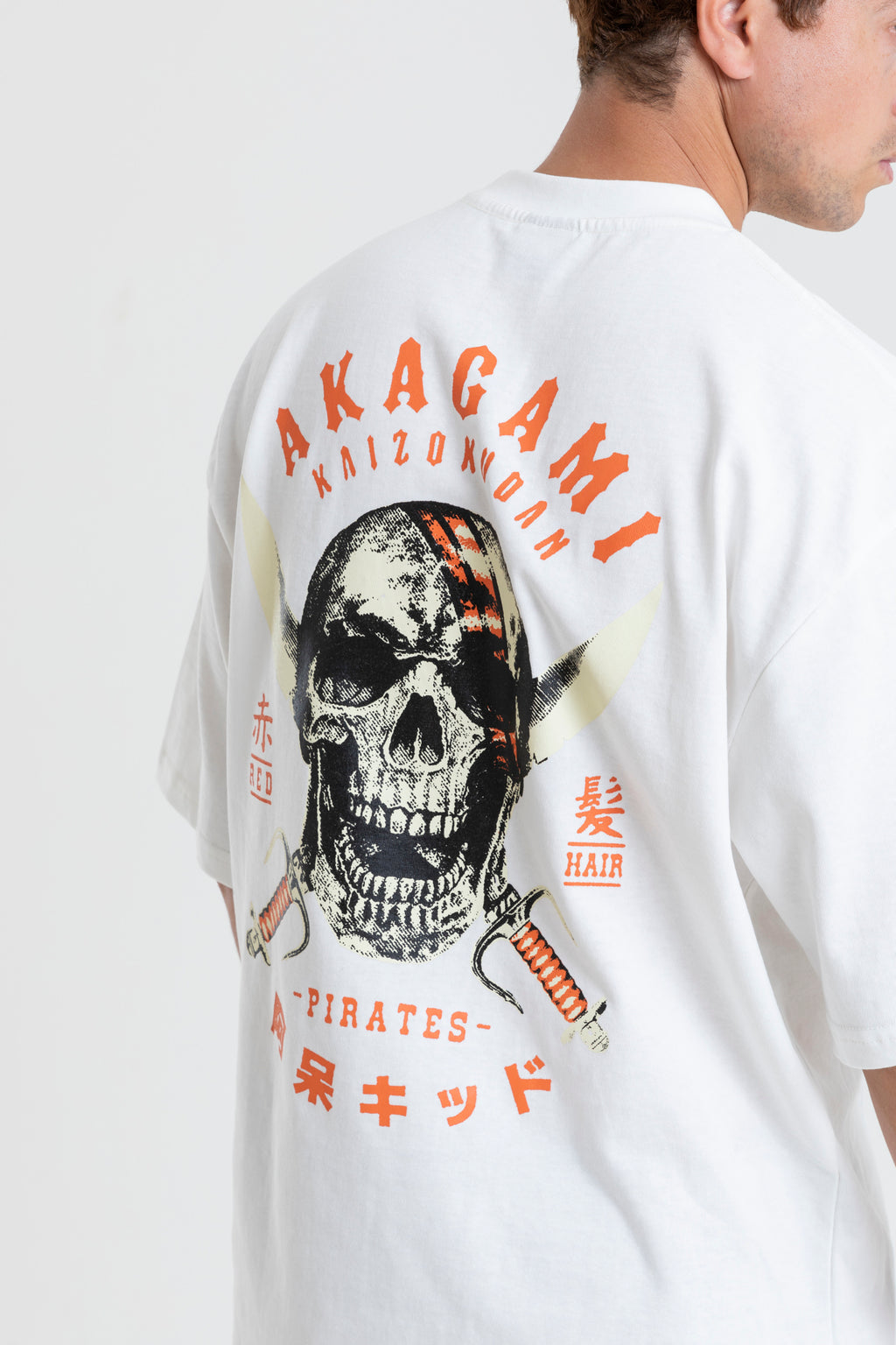 AKAGAMI PRINTED T-SHIRT OVERSIZED