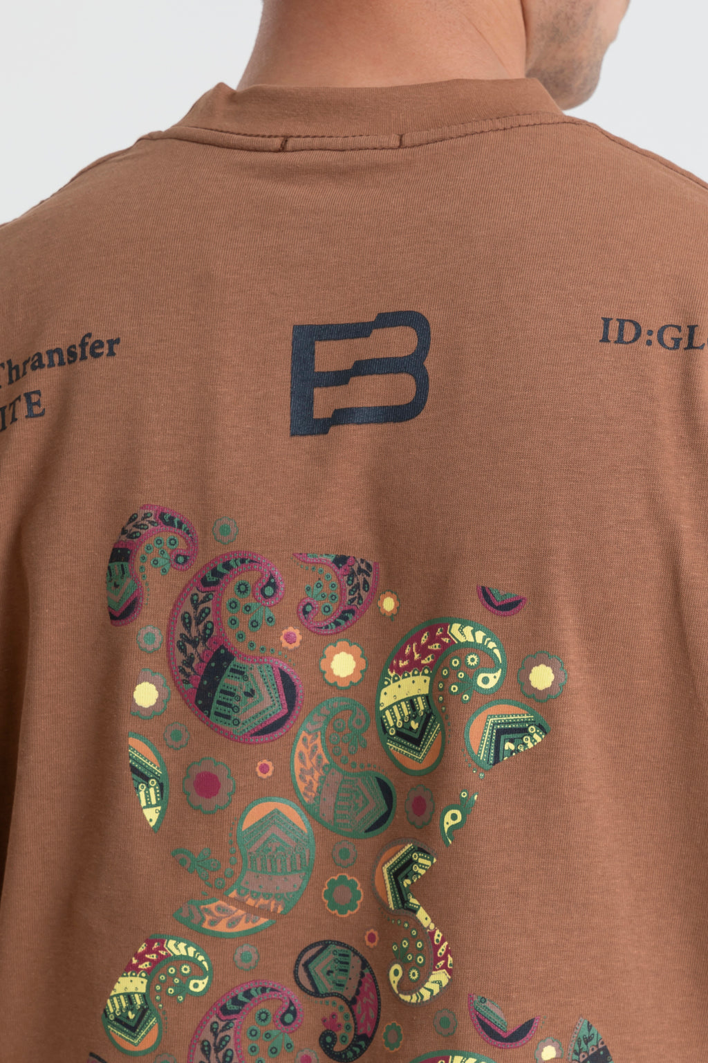 BACK & FRONT PRINTED T-SHIRT OVERSIZED