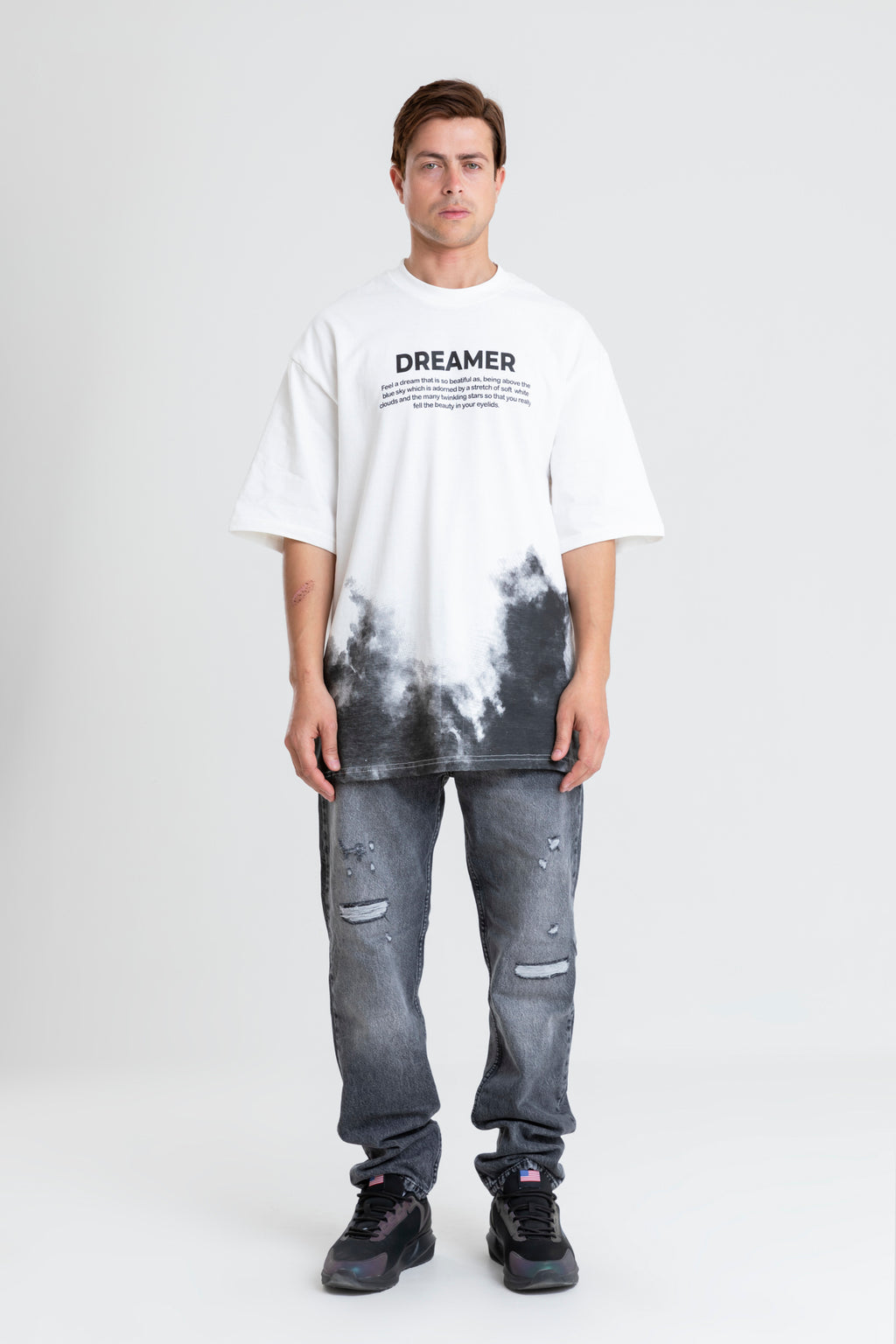 TIE DYE OVERSIZED T-SHIRT