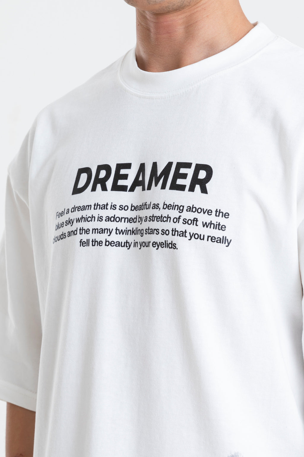 DREAMER PRINTED T-SHRT OVERSIZED