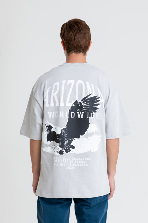ARIZONA PRINTED T-SHIRT OVERSIZED