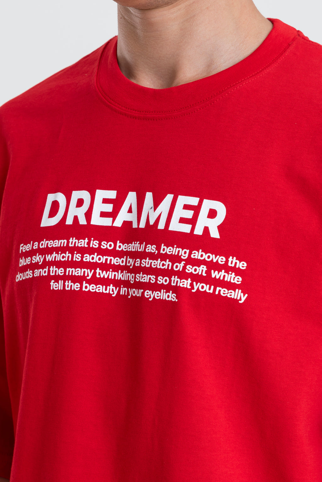 DREAMER PRINTED T-SHRT OVERSIZED