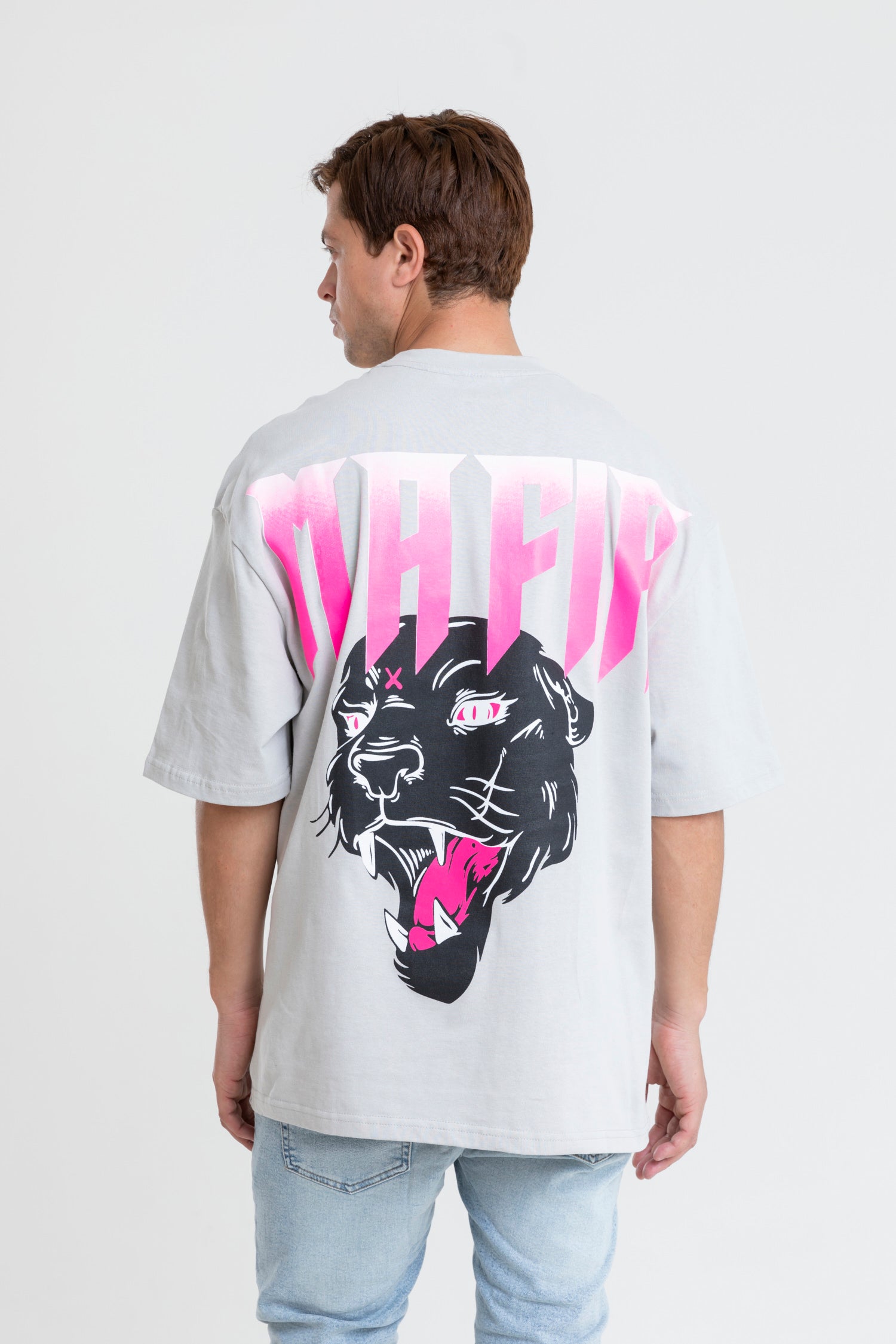 MAFIA PRINTED T-SHIRT OVERSIZED