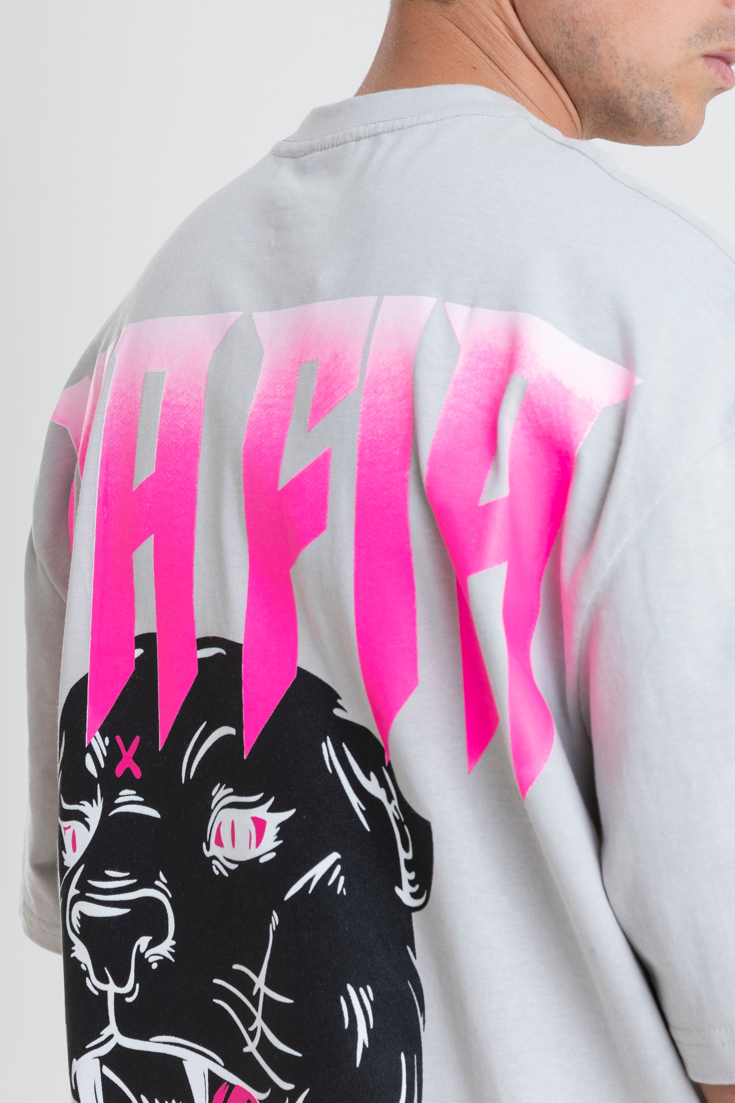 MAFIA PRINTED T-SHIRT OVERSIZED