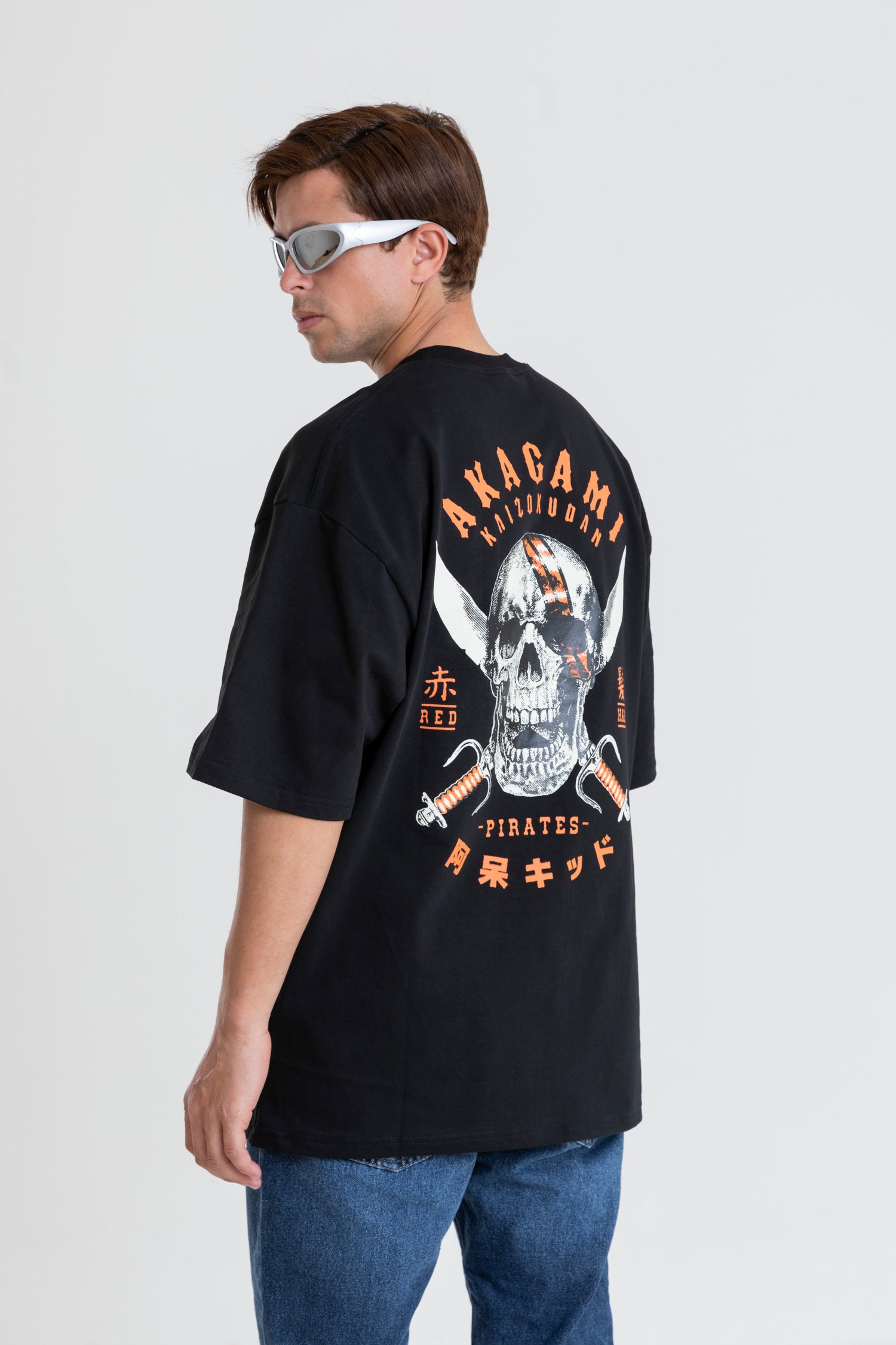 AKAGAMI PRINTED T-SHIRT OVERSIZED