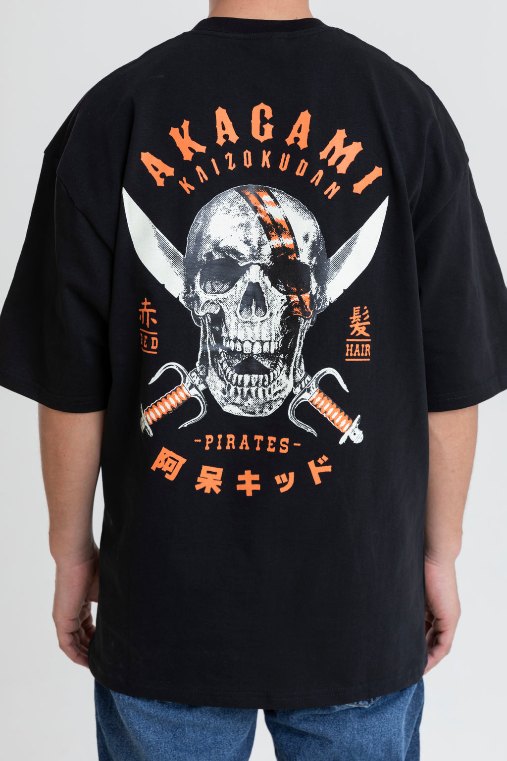 AKAGAMI PRINTED T-SHIRT OVERSIZED