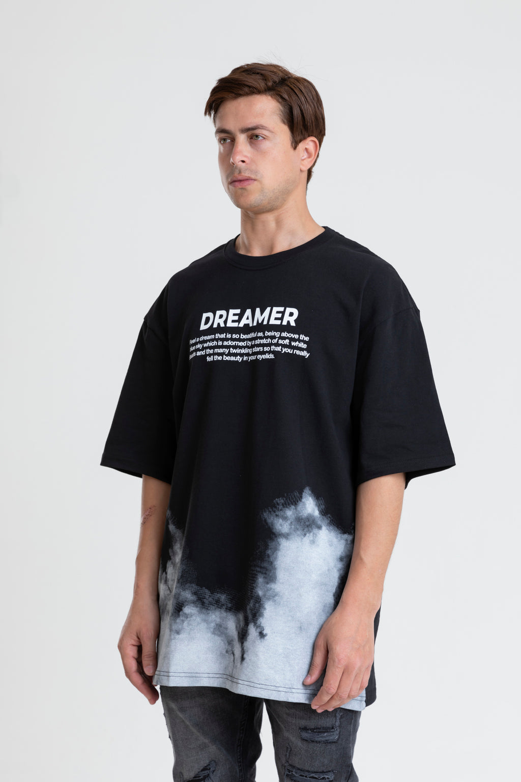 DREAMER PRINTED T-SHRT OVERSIZED