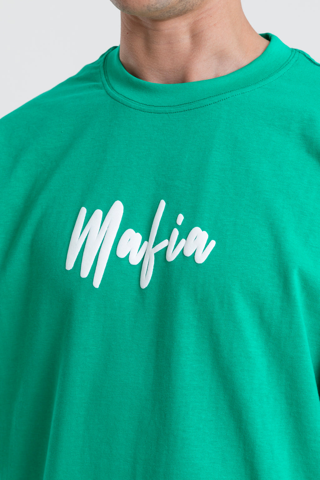 LETS ESCAPE FROM REALITY PRINTED T-SHIRT OVERSIZED