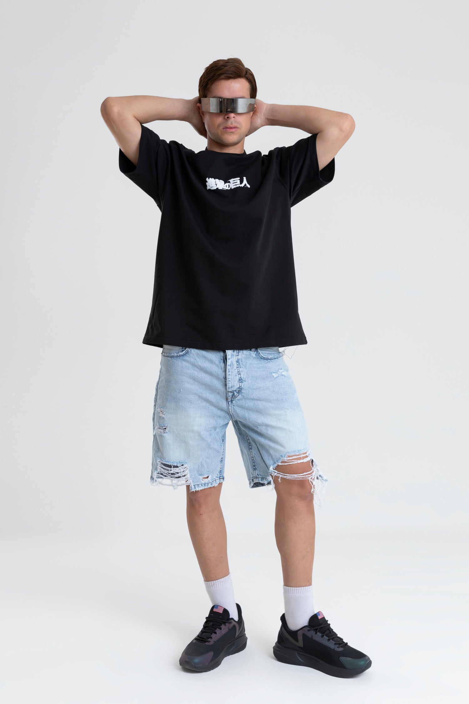 ATTACK ON TITAN PRINTED T-SHIRT OVERSIZED