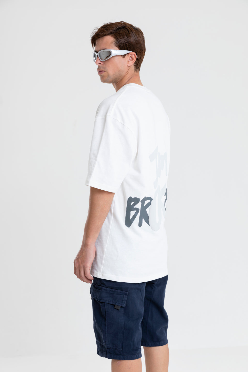 I'M BROKEN PRINTED T-SHIRT OVERSIZED
