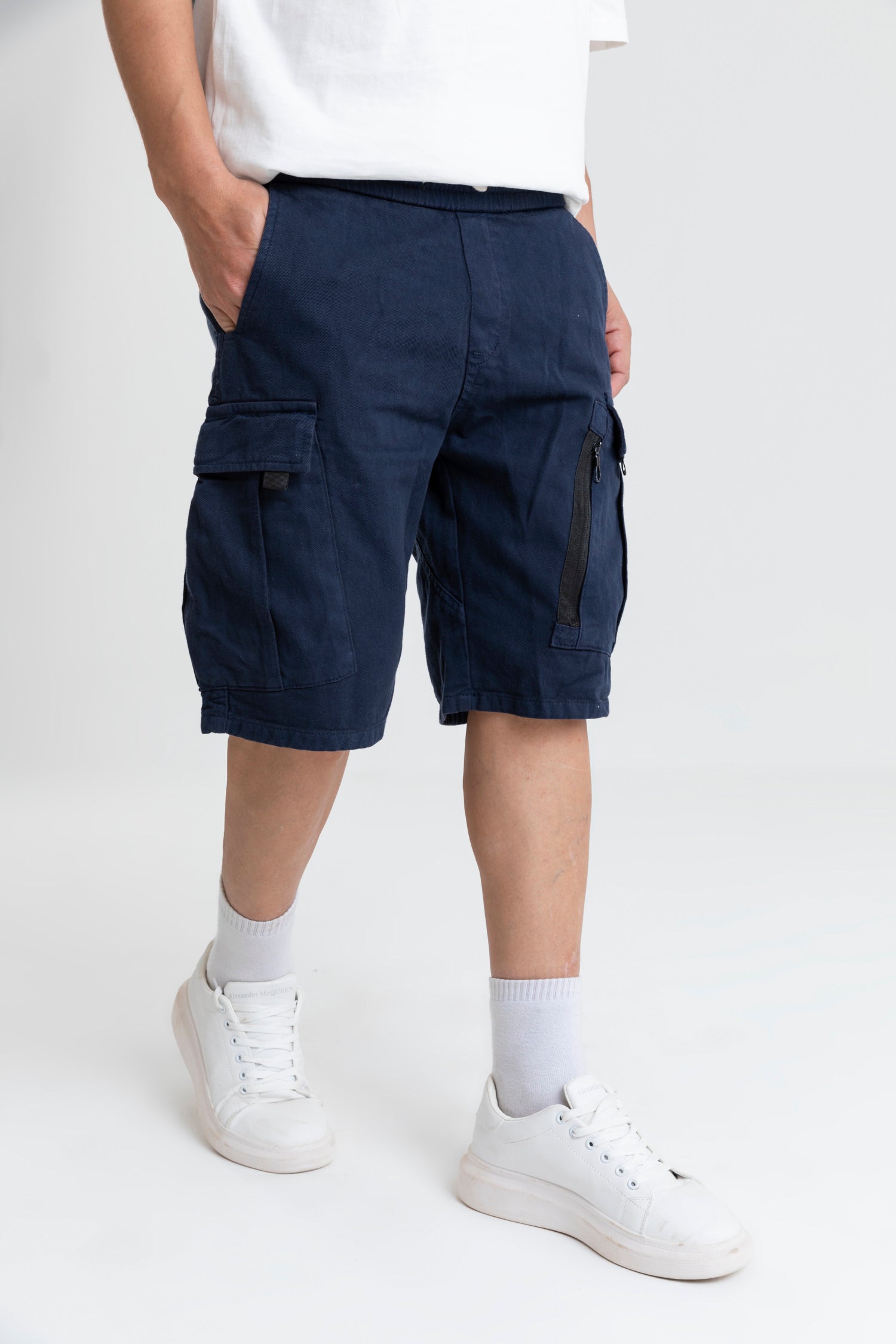 CARGO GABARDINE SHORT