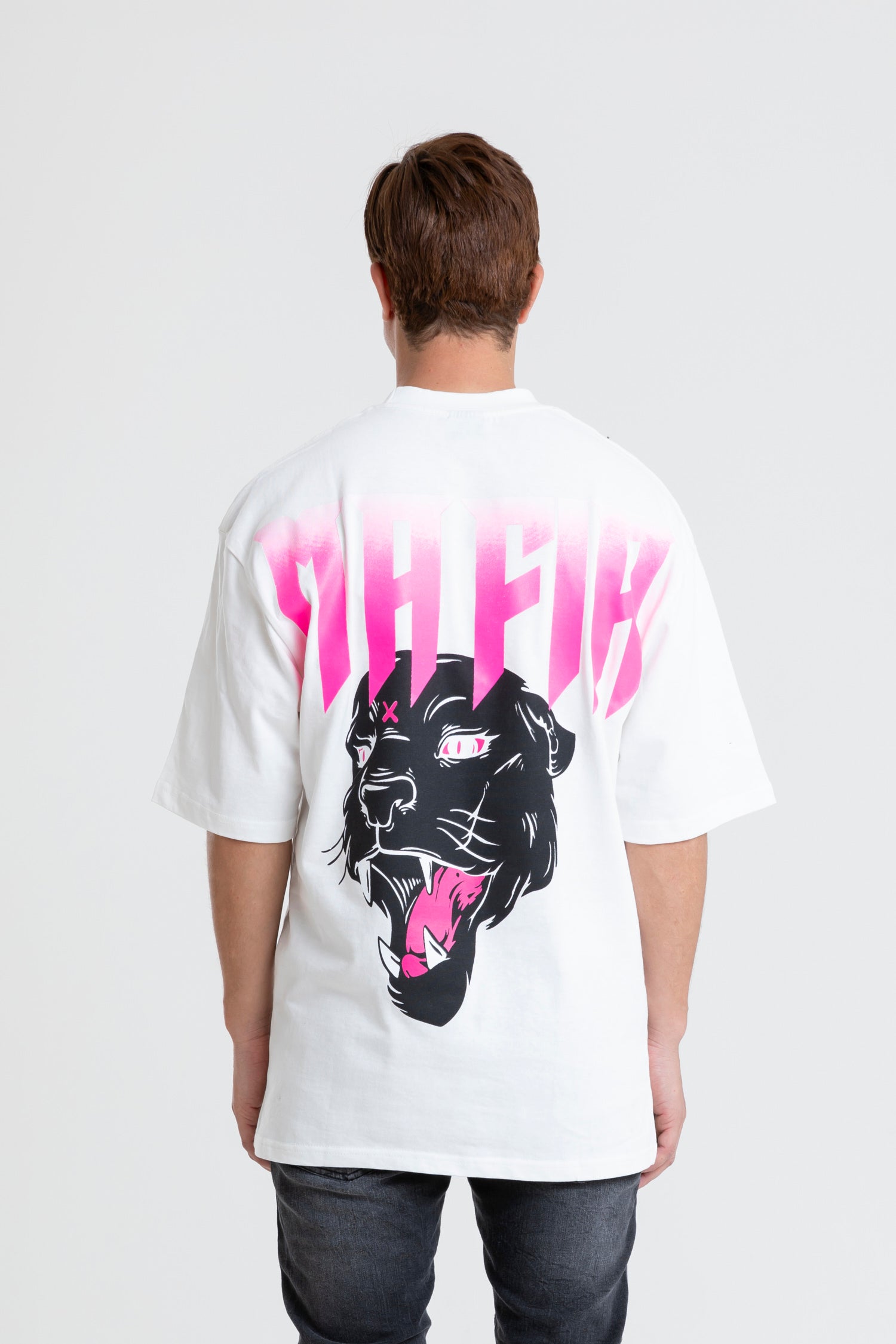 MAFIA PRINTED T-SHIRT OVERSIZED