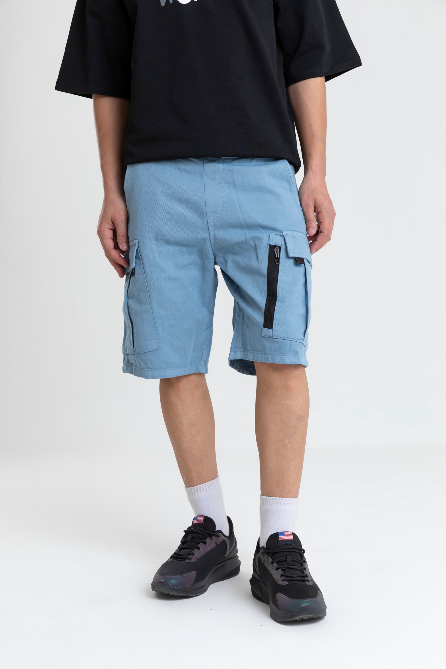 CARGO GABARDINE SHORT
