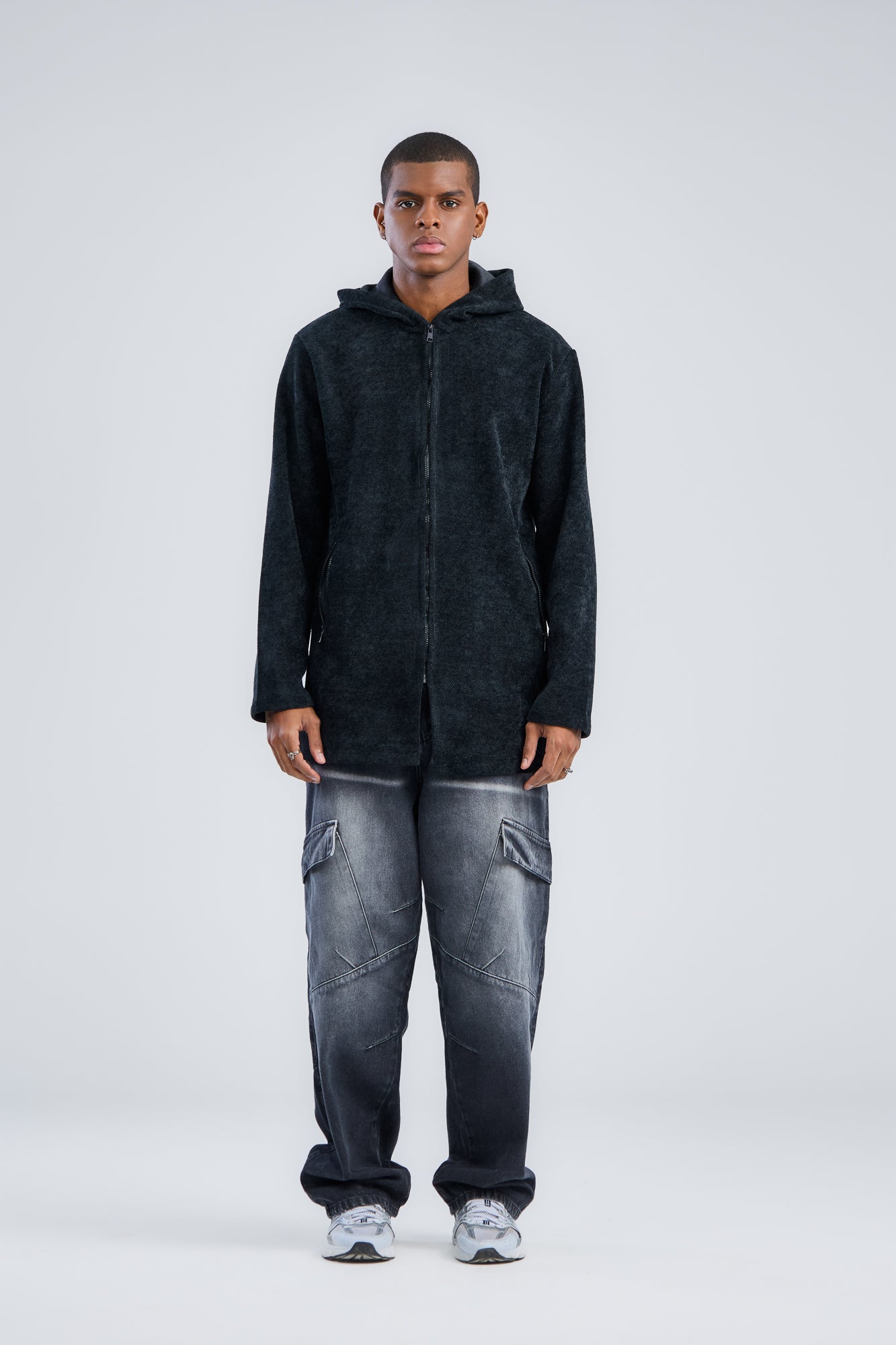 Zip-UP Cardigan Coat