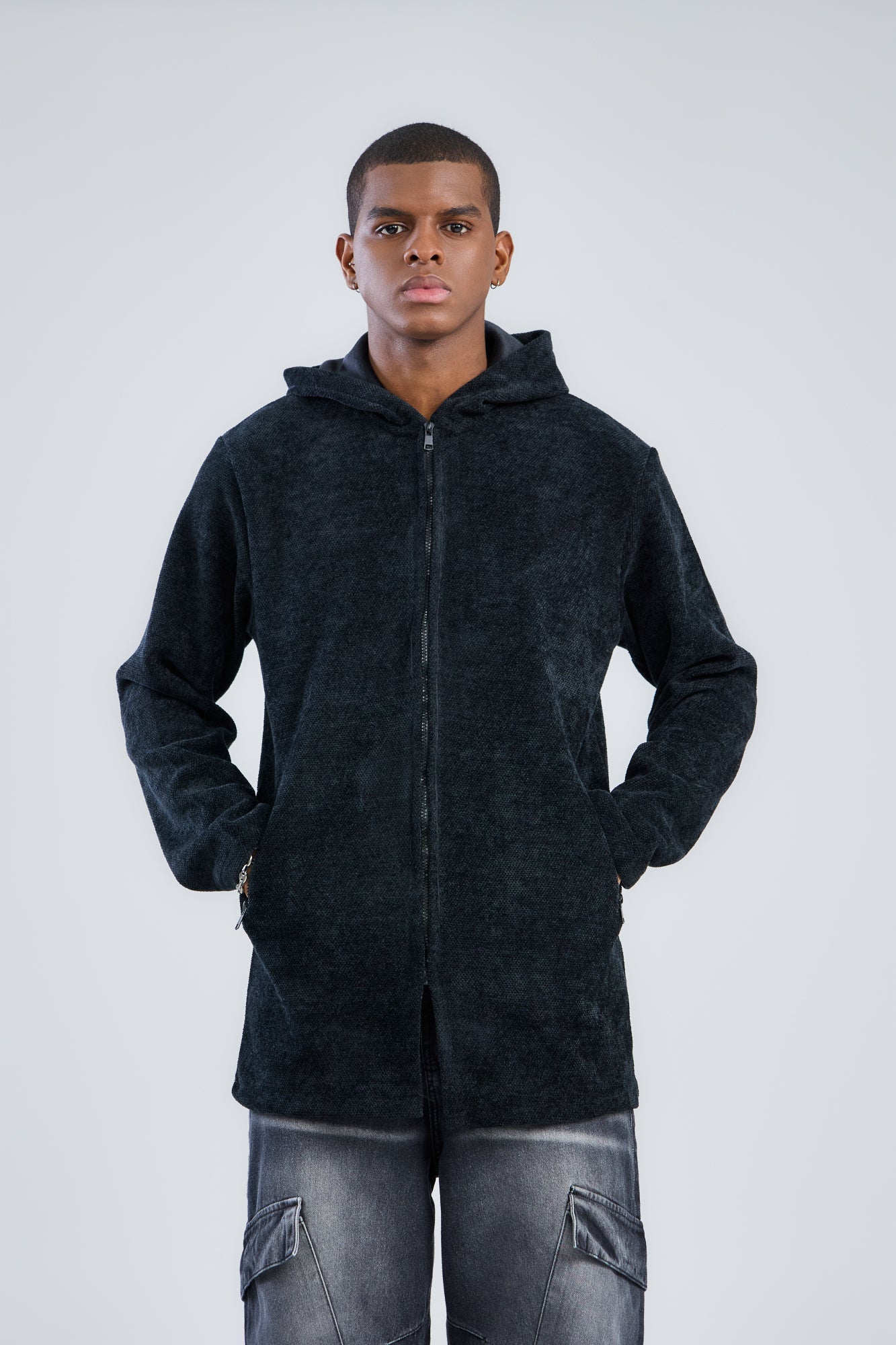 Zip-UP Cardigan Coat