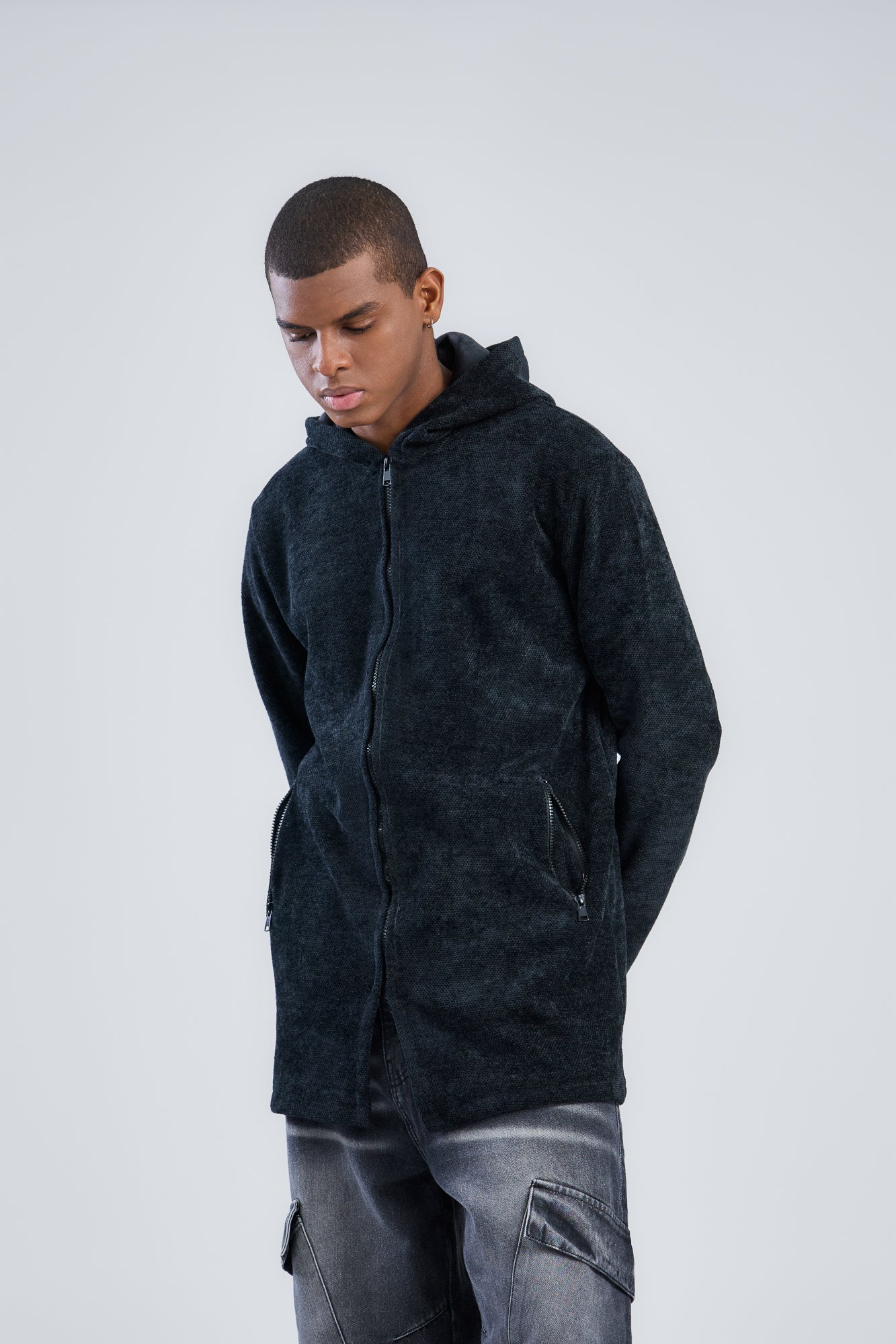 Zip-UP Cardigan Coat