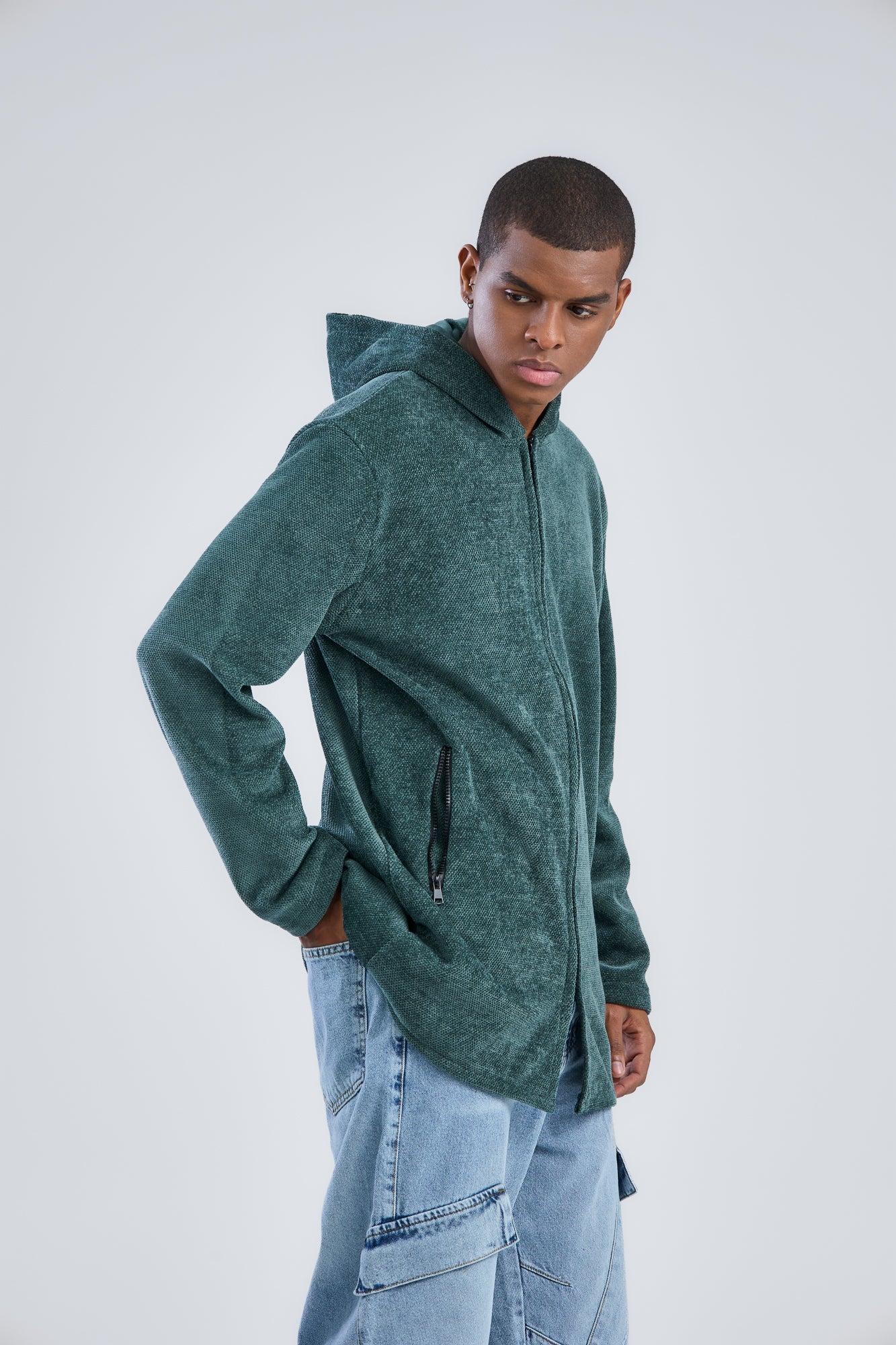 Zip-UP Cardigan Coat