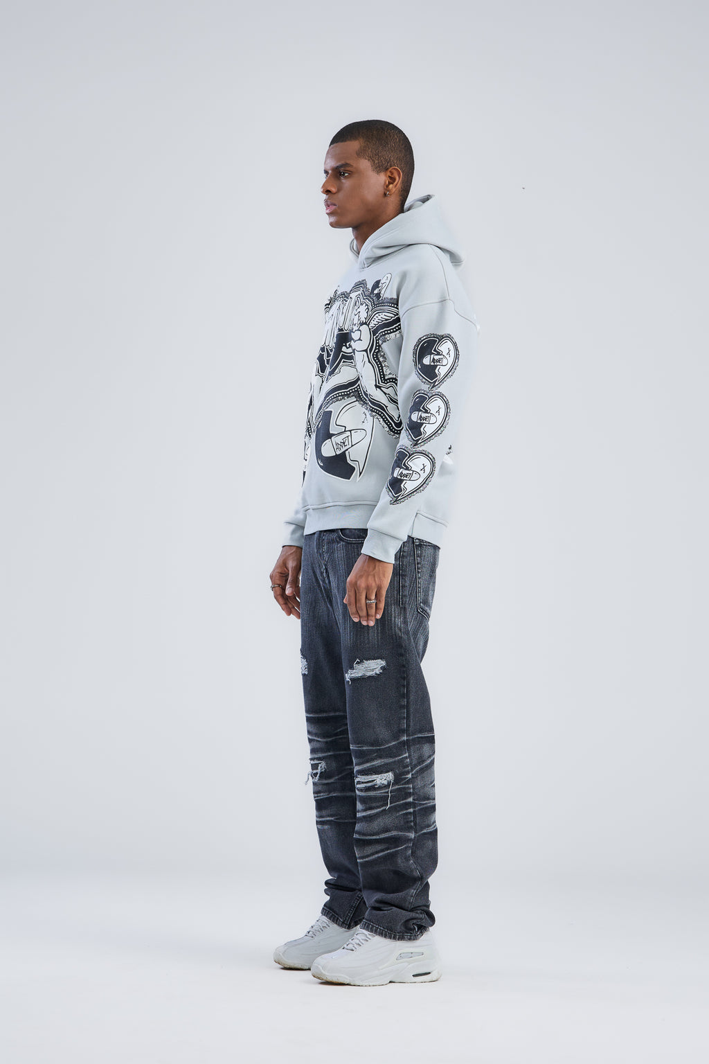 DON'T DEDUCT SINCERE LOVE PRINTED HOODIE