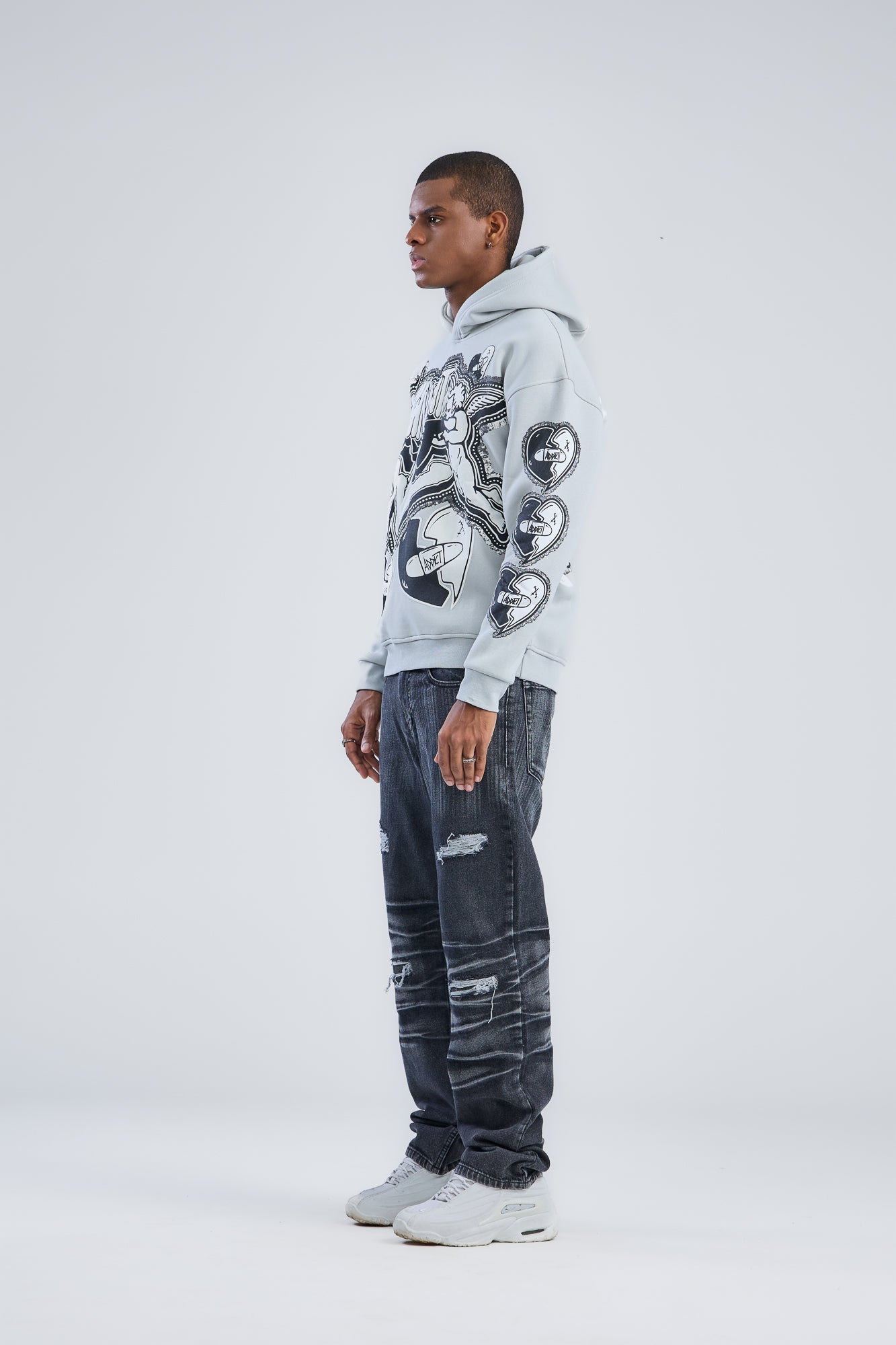 DON'T DEDUCT SINCERE LOVE PRINTED HOODIE