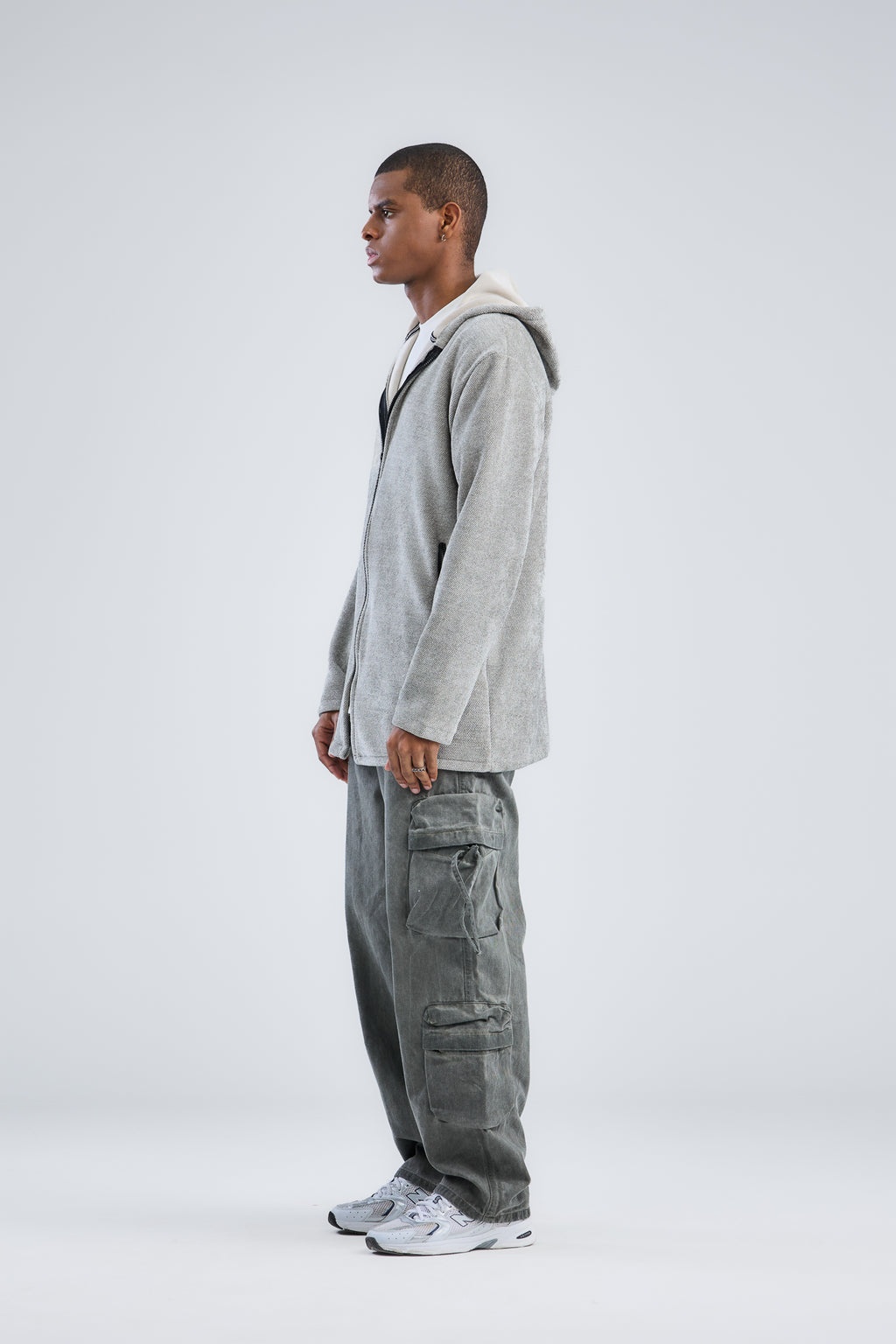 Zip-UP Cardigan Coat