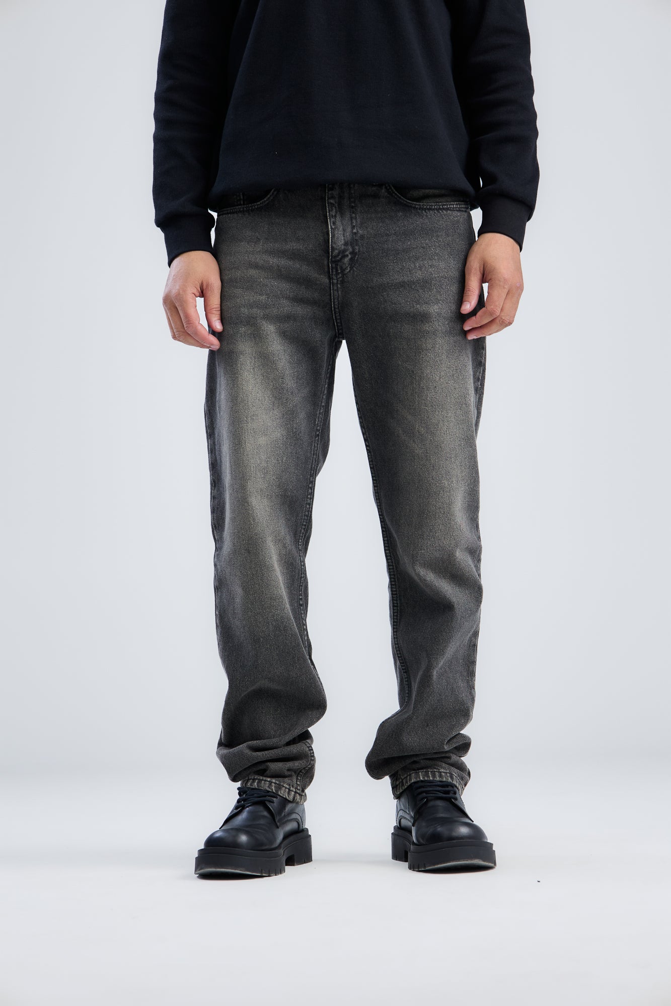 Faded Denim Relaxed Fit