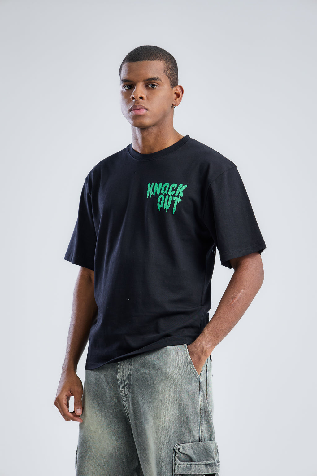 KNOCK OUT Printed T-shirt