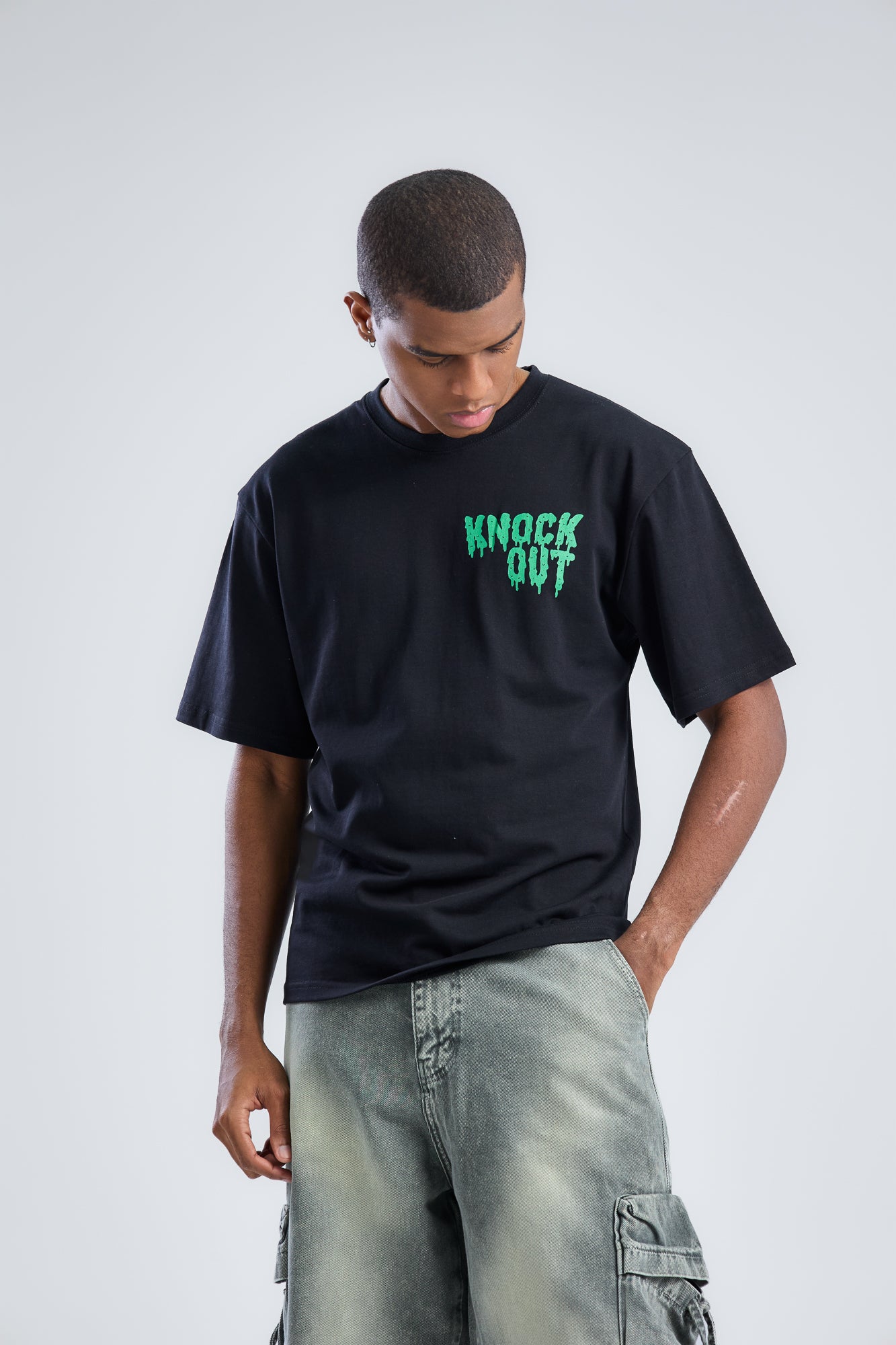 KNOCK OUT Printed T-shirt