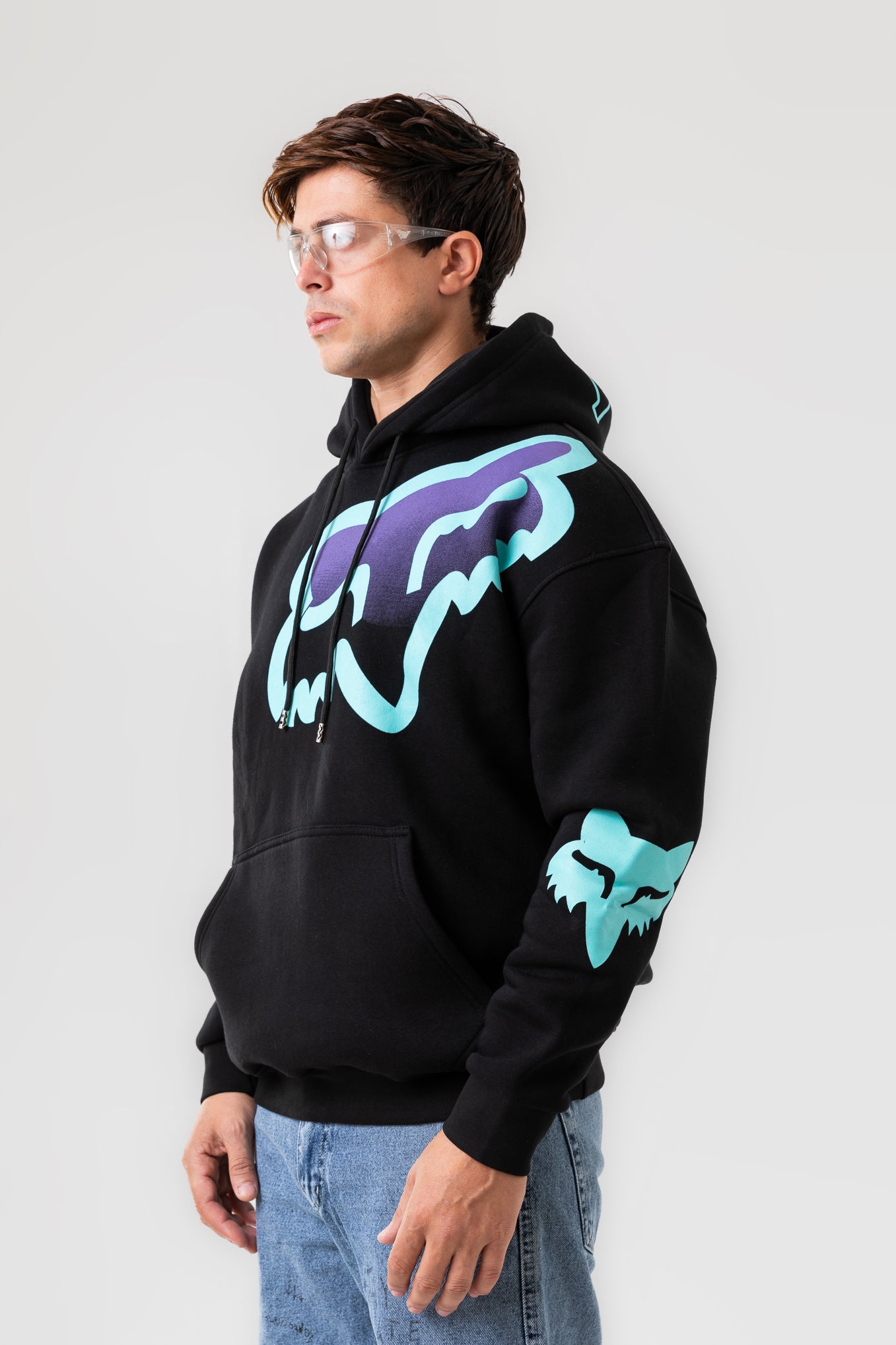 FOX PRINTED HOODIE