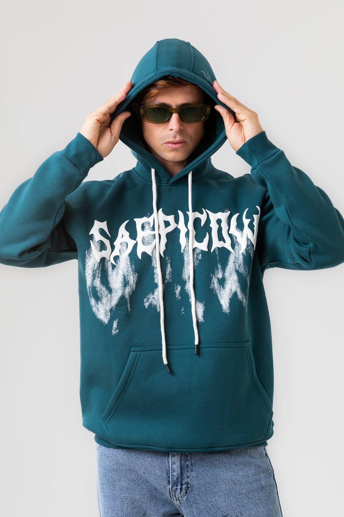 GRAFFITI FRONT PRINTED HOODIE