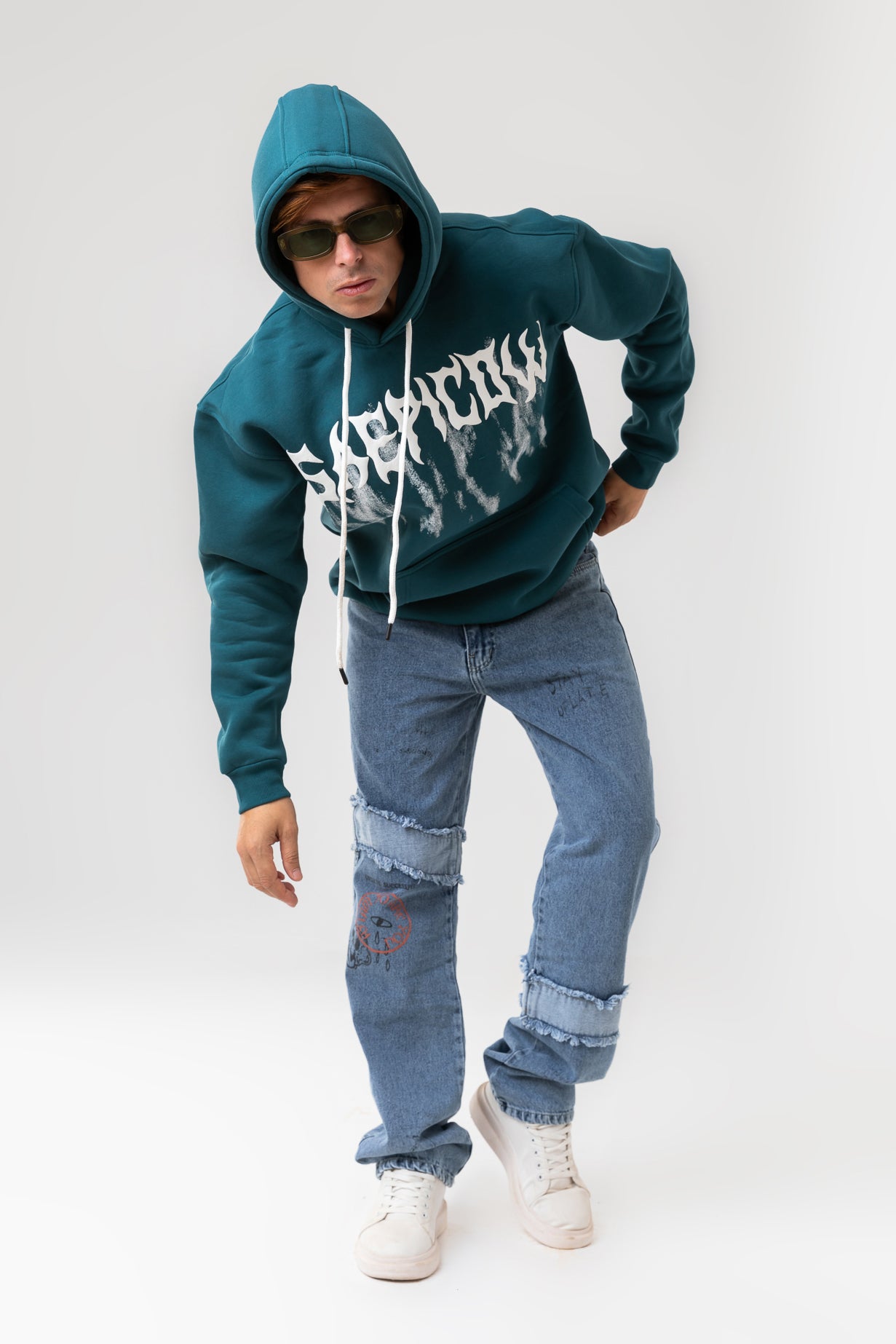 GRAFFITI FRONT PRINTED HOODIE