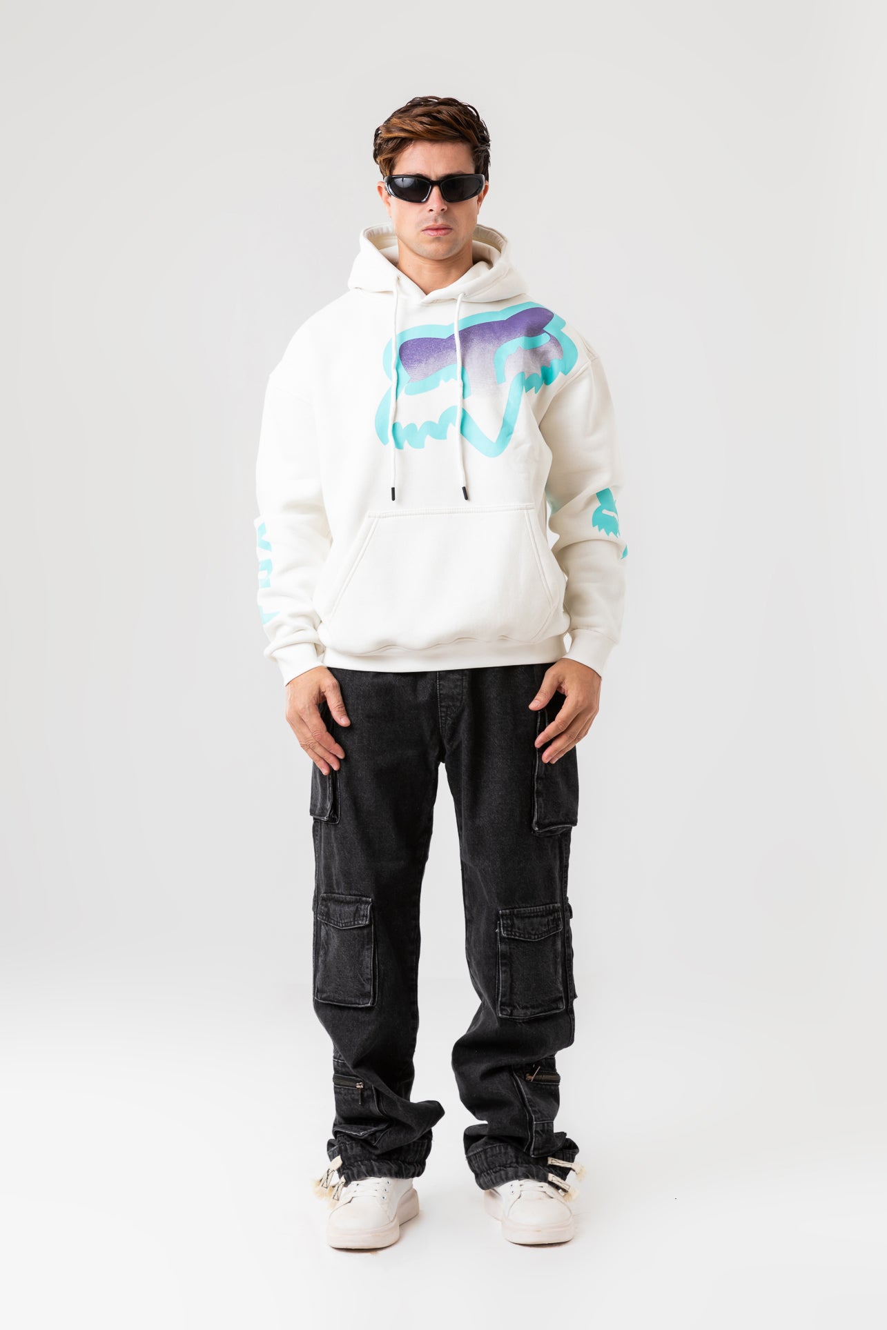 FOX PRINTED HOODIE