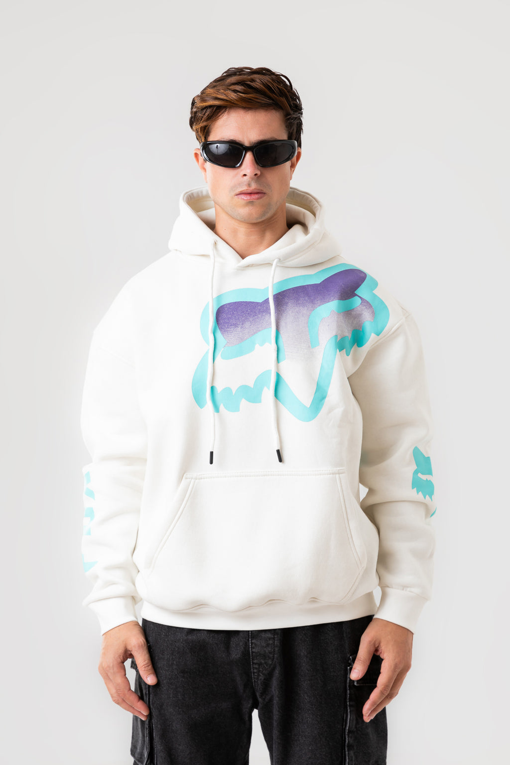 FOX PRINTED HOODIE