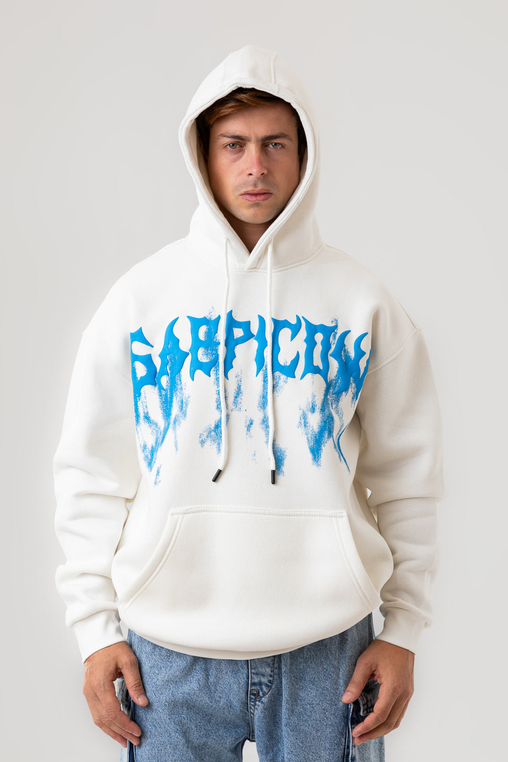 GRAFFITI FRONT PRINTED HOODIE