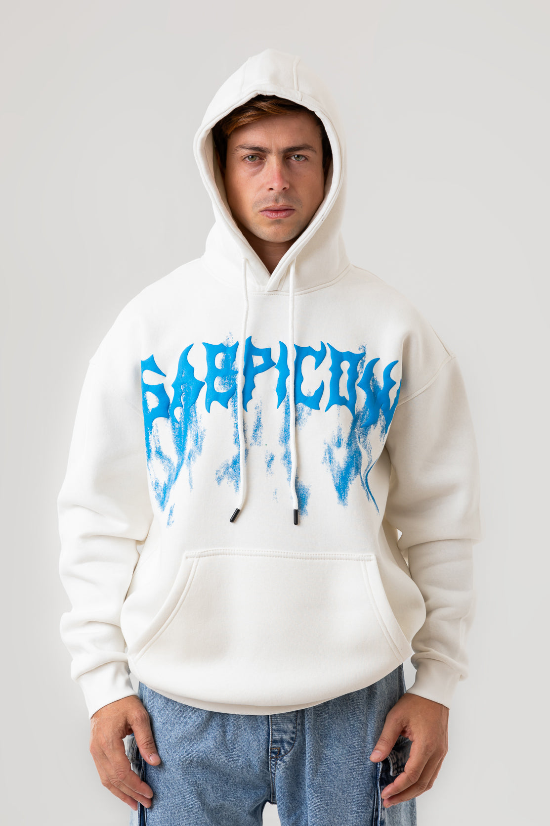 GRAFFITI FRONT PRINTED HOODIE