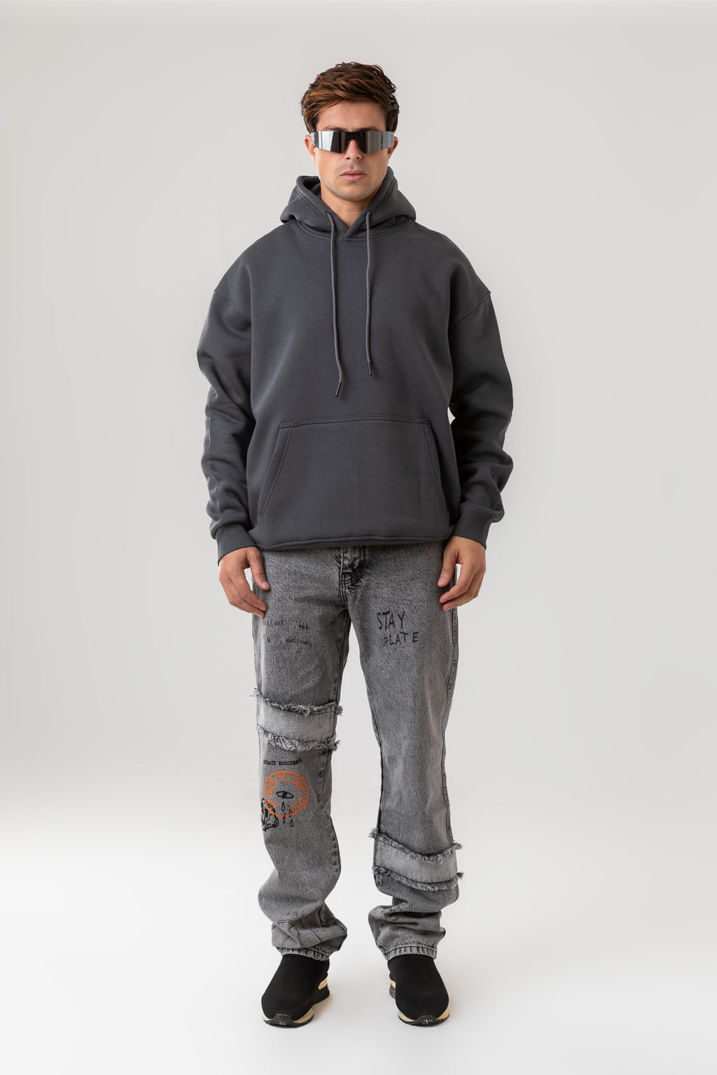 Plain oversized Hoodie