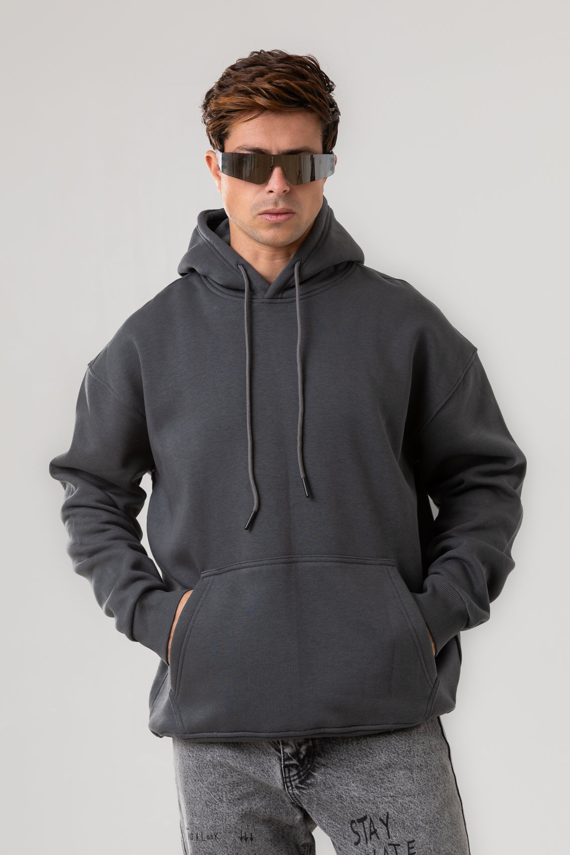 Plain oversized Hoodie