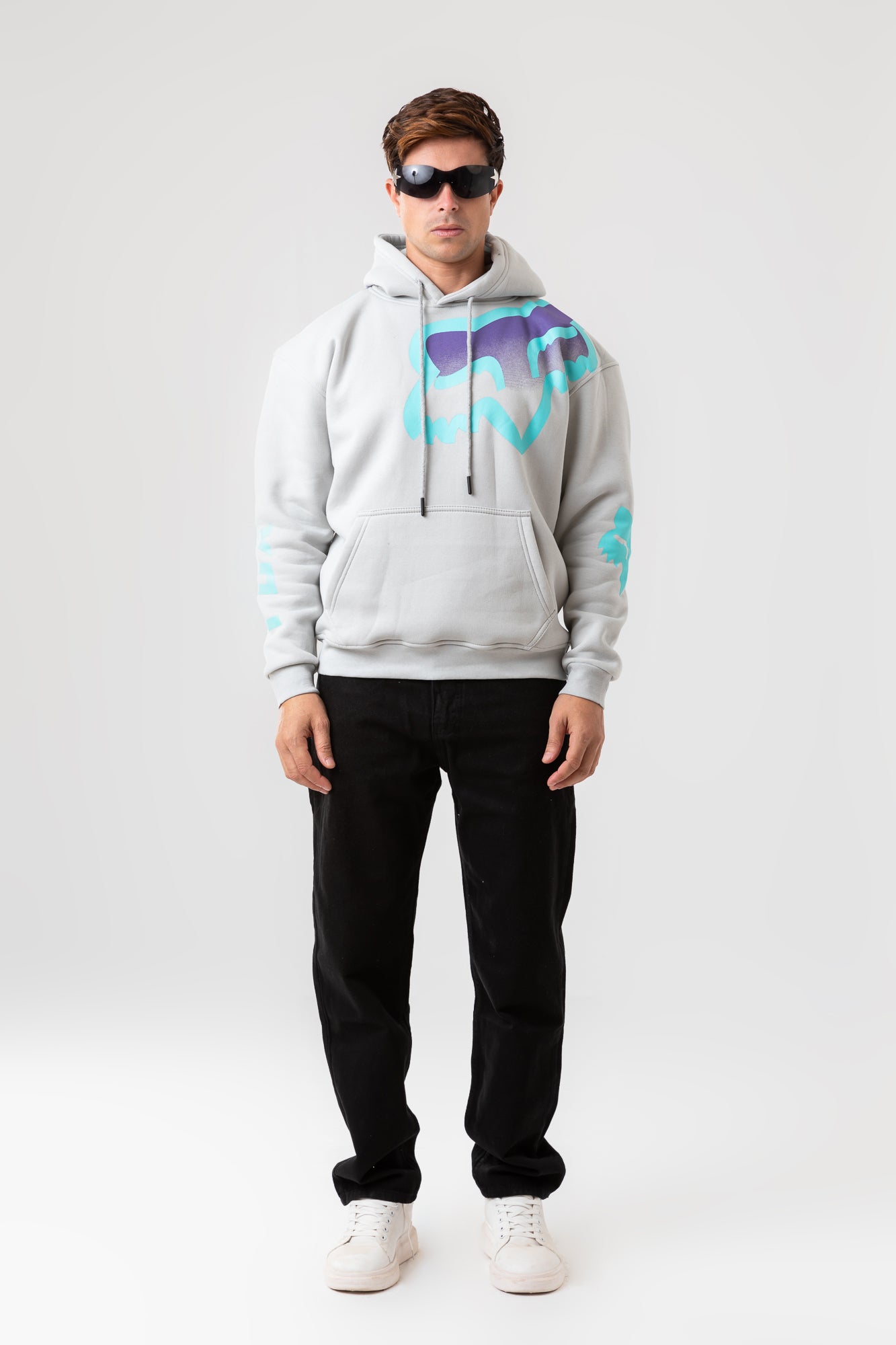 FOX PRINTED HOODIE
