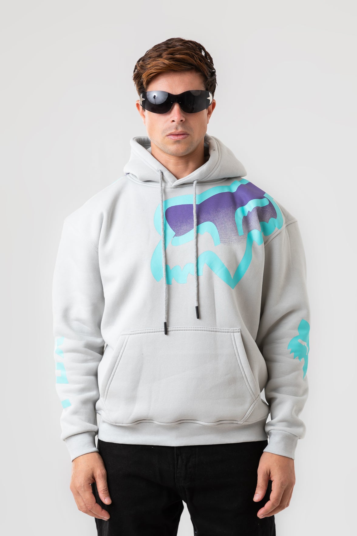 FOX PRINTED HOODIE