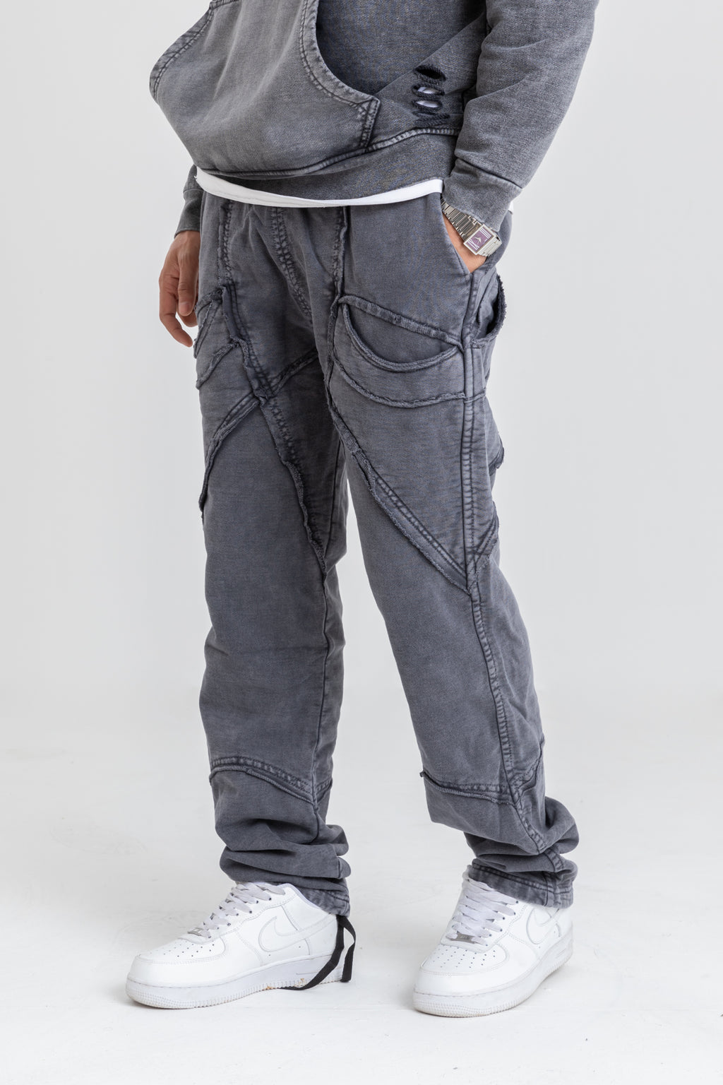 WASHED SWEATPANTS RELAXED FIT