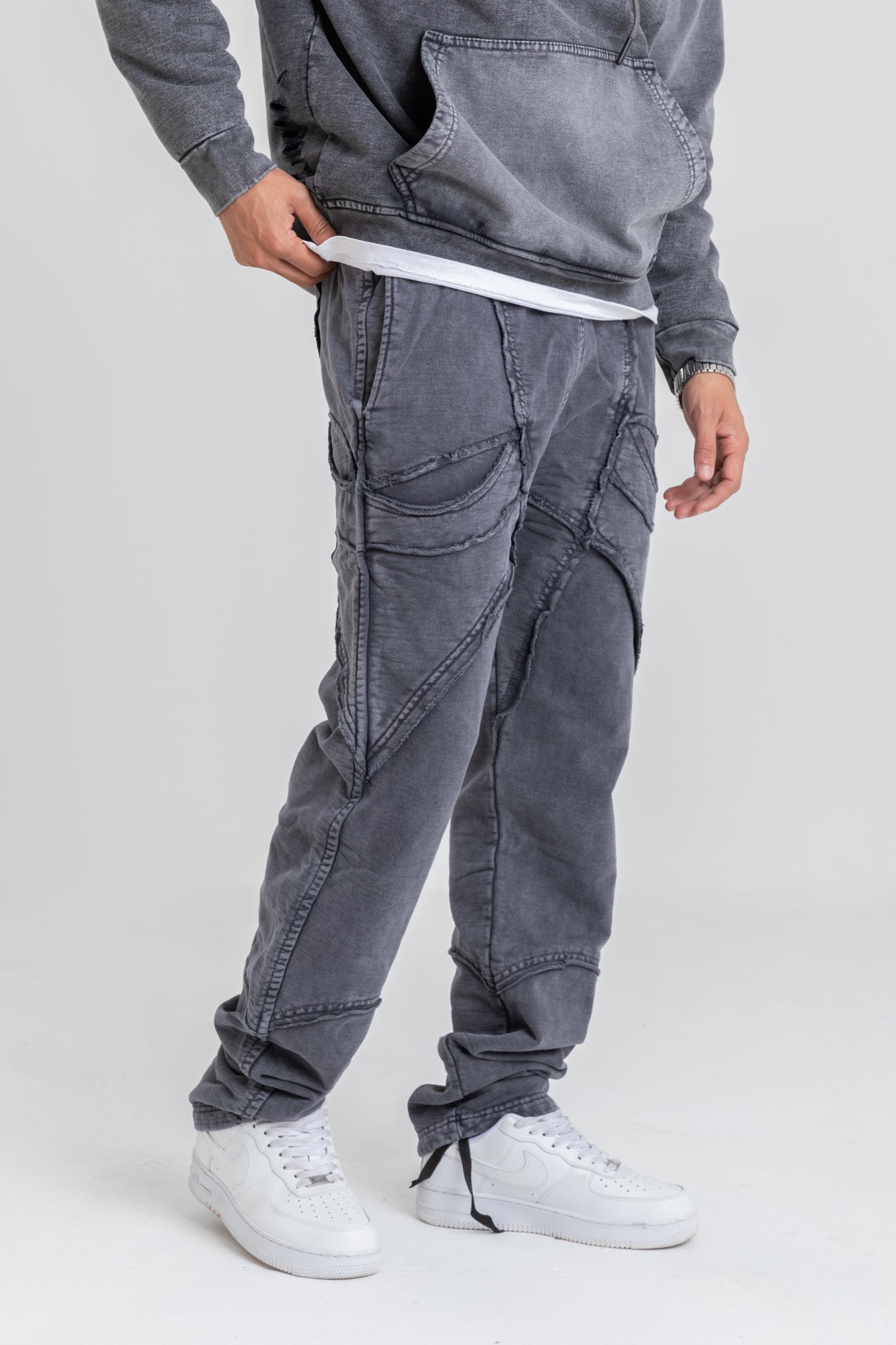 WASHED SWEATPANTS RELAXED FIT
