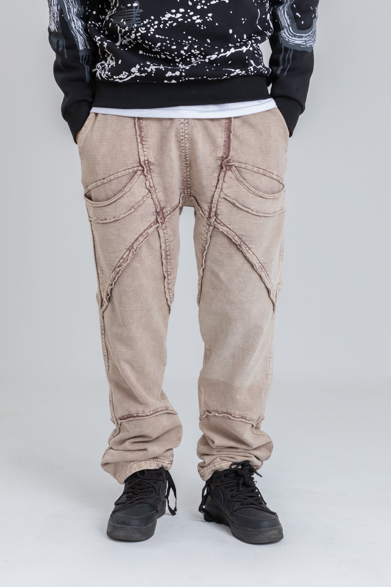 WASHED SWEATPANTS RELAXED FIT