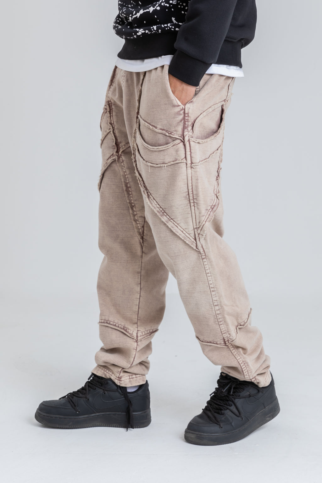 WASHED SWEATPANTS RELAXED FIT