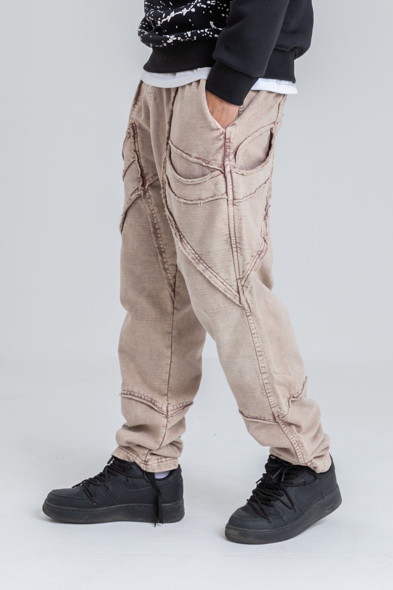 WASHED SWEATPANTS RELAXED FIT