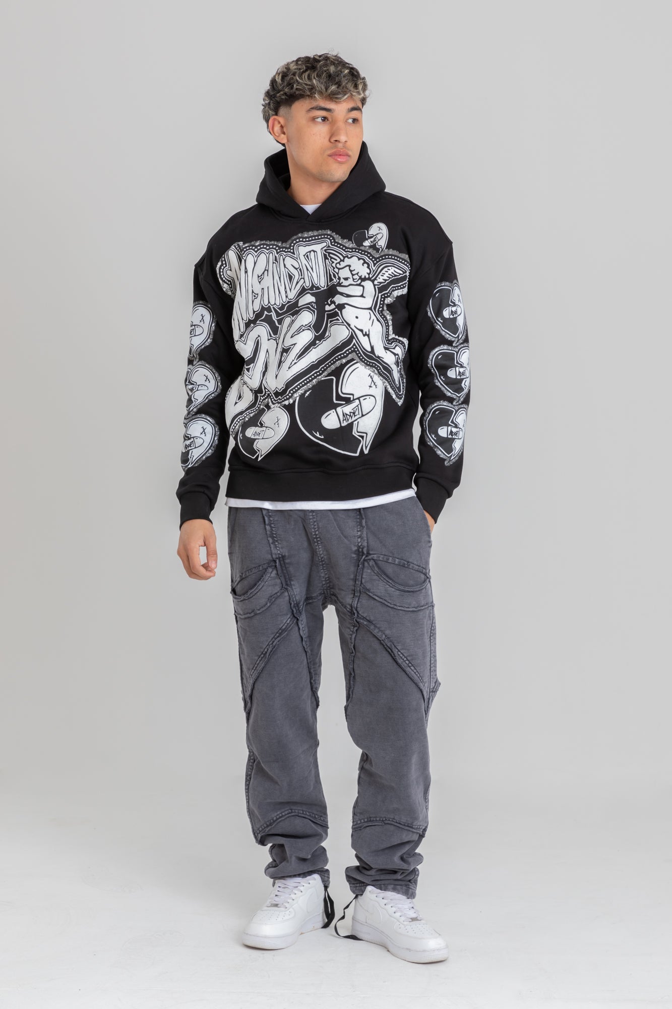 DON'T DEDUCT SINCERE LOVE PRINTED HOODIE